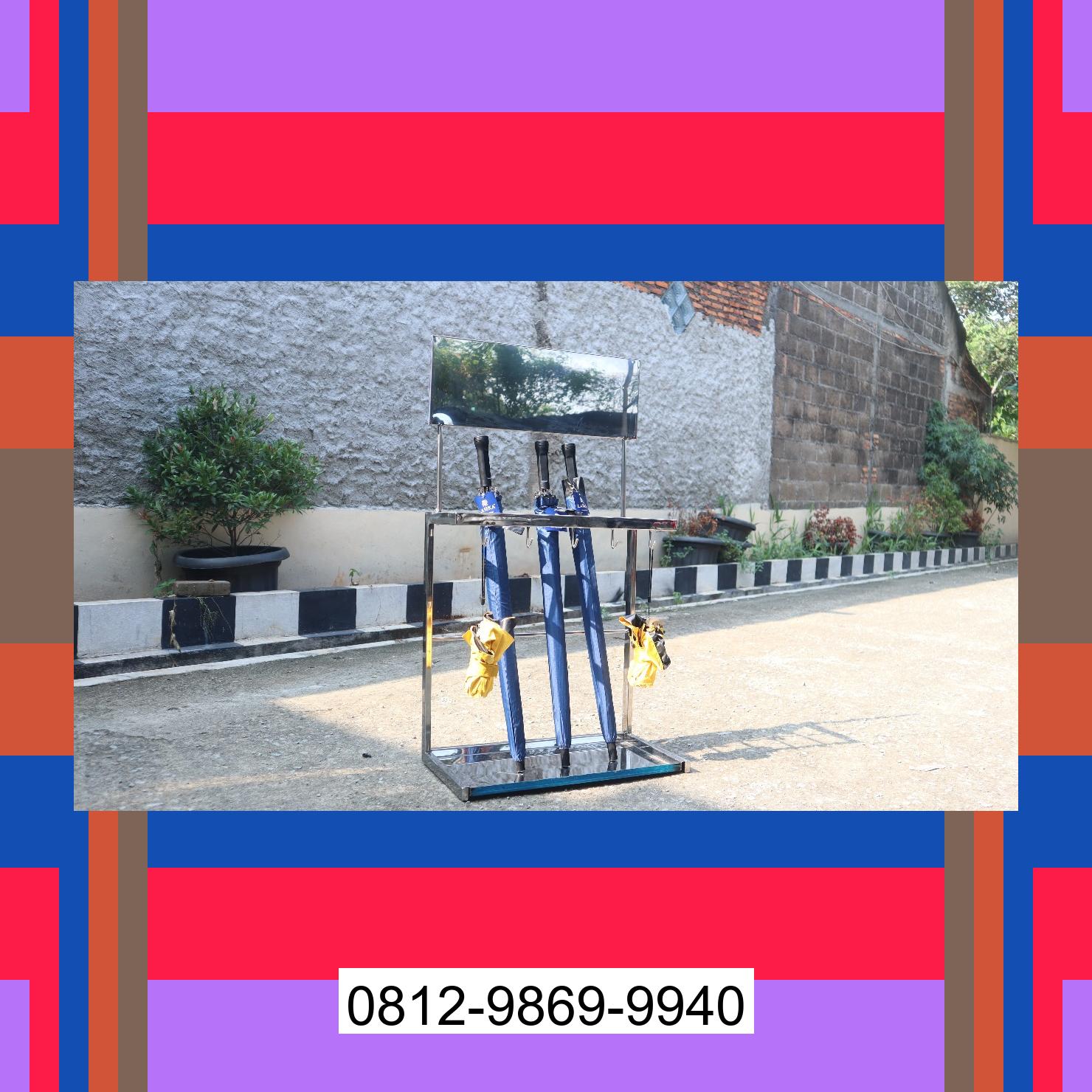 0812-9869-9940 Eksklusif, Jual Rak Payung | Tempat Payung | Rak Tempat Stand Payung | Lemari Payung | Promo Launching Pegajahan