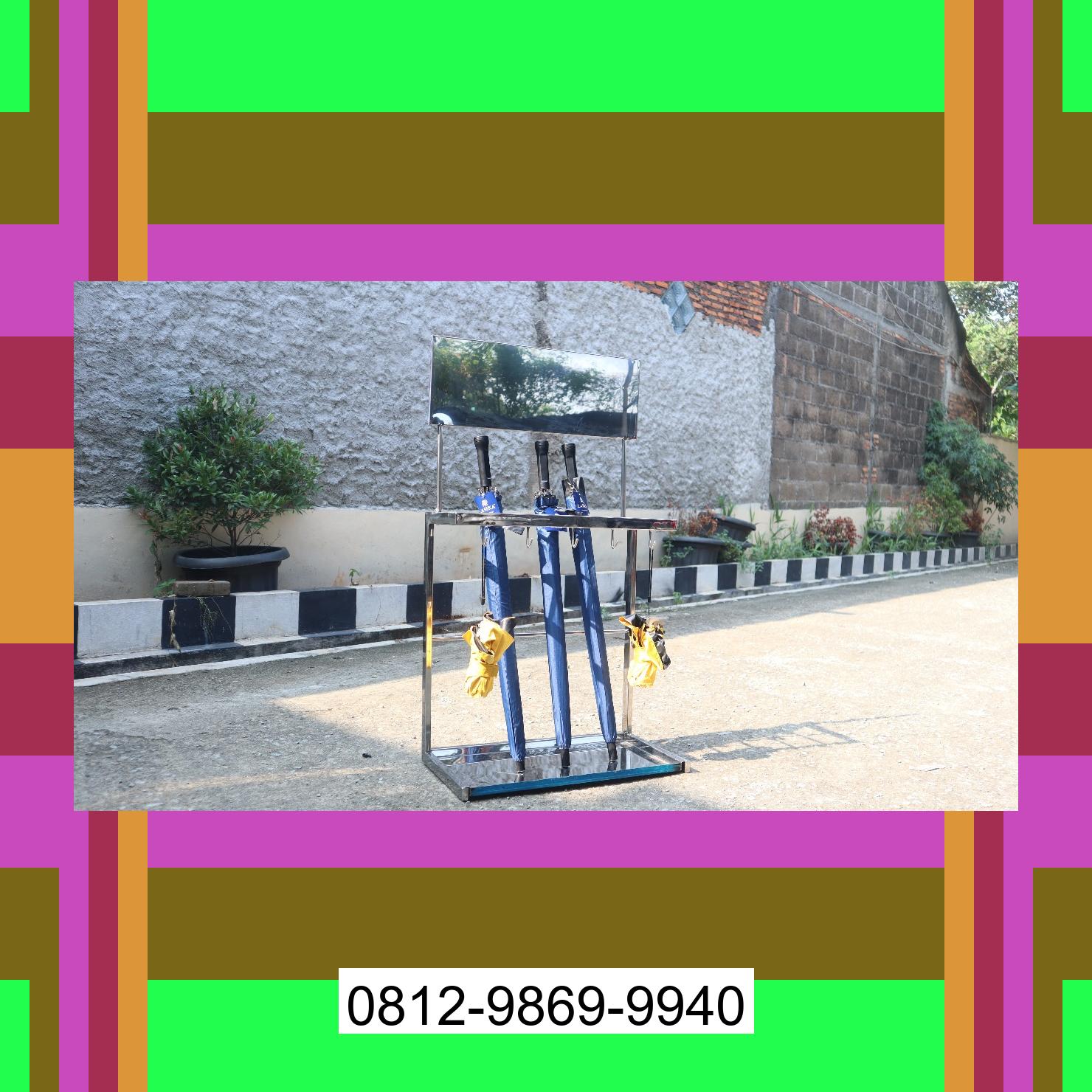 0812-9869-9940 Eksklusif, Jual Rak Payung | Tempat Payung | Rak Tempat Stand Payung | Lemari Payung | Promo Launching Prabumulih Timur