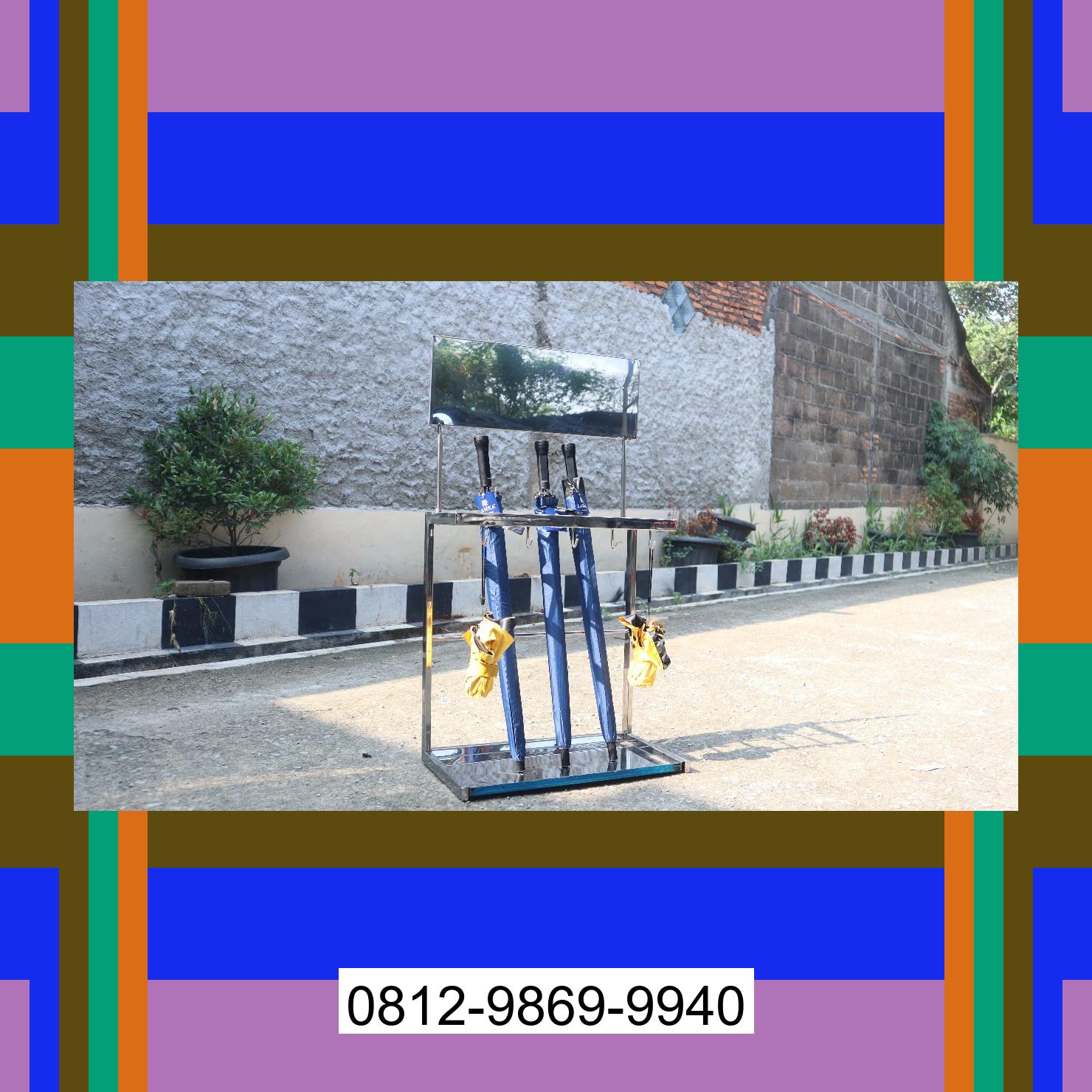0812-9869-9940 Eksklusif, Jual Rak Payung | Tempat Payung | Rak Tempat Stand Payung | Lemari Payung | Promo Launching Rahuning