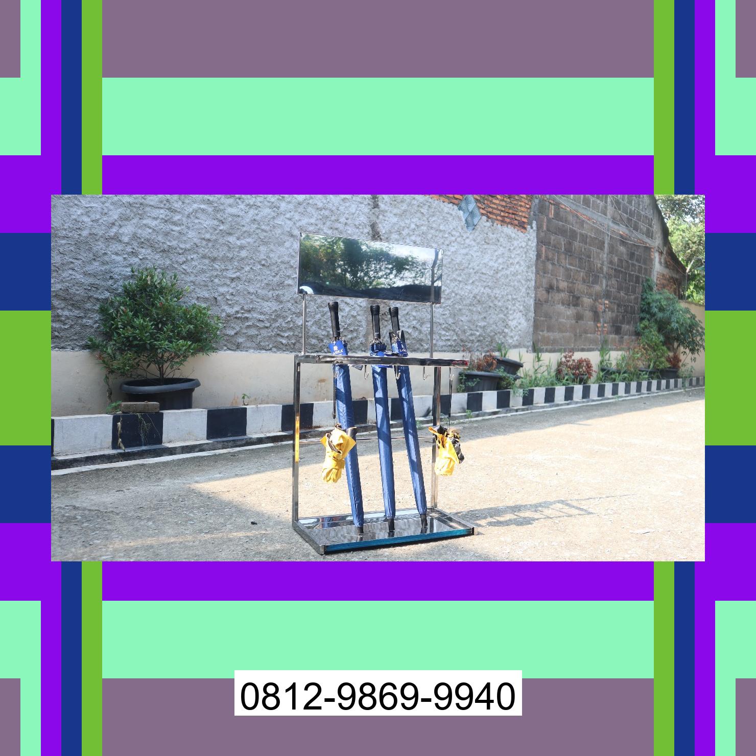 0812-9869-9940 Eksklusif, Jual Rak Payung | Tempat Payung | Rak Tempat Stand Payung | Lemari Payung | Promo Launching Raya Kahean