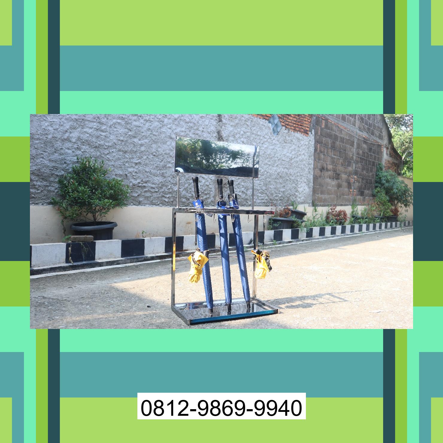0812-9869-9940 Eksklusif, Jual Rak Payung | Tempat Payung | Rak Tempat Stand Payung | Lemari Payung | Promo Launching Sabak Auh