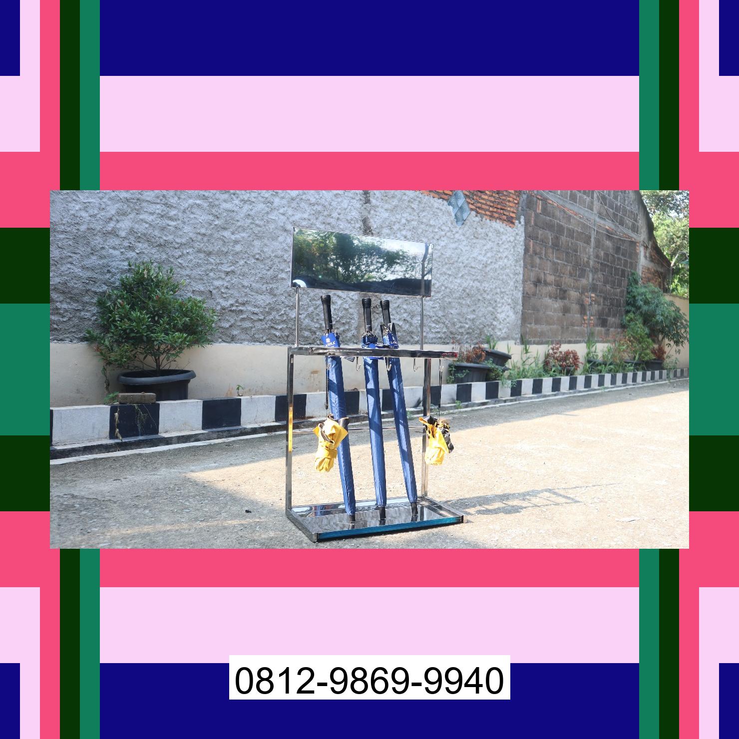 0812-9869-9940 Eksklusif, Jual Rak Payung | Tempat Payung | Rak Tempat Stand Payung | Lemari Payung | Promo Launching Sakra Timur