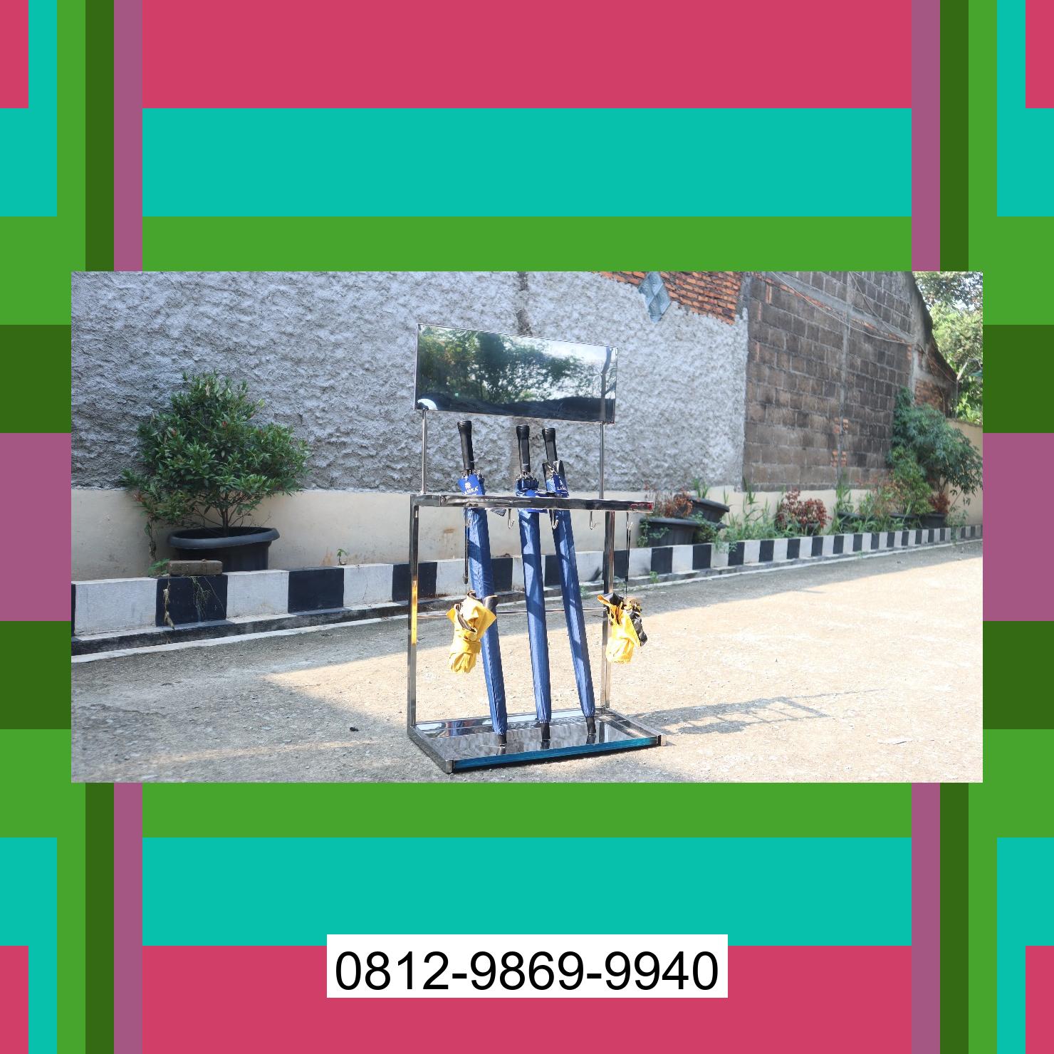 0812-9869-9940 Eksklusif, Jual Rak Payung | Tempat Payung | Rak Tempat Stand Payung | Lemari Payung | Promo Launching Sungkai Utara