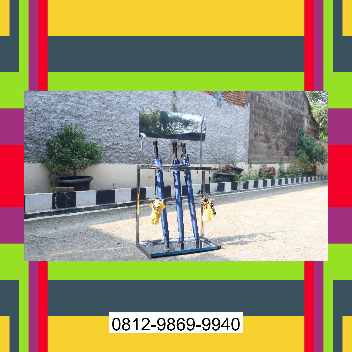 0812-9869-9940 Eksklusif, Jual Rak Payung | Tempat Payung | Rak Tempat Stand Payung | Lemari Payung | Promo Launching Tatah Makmur
