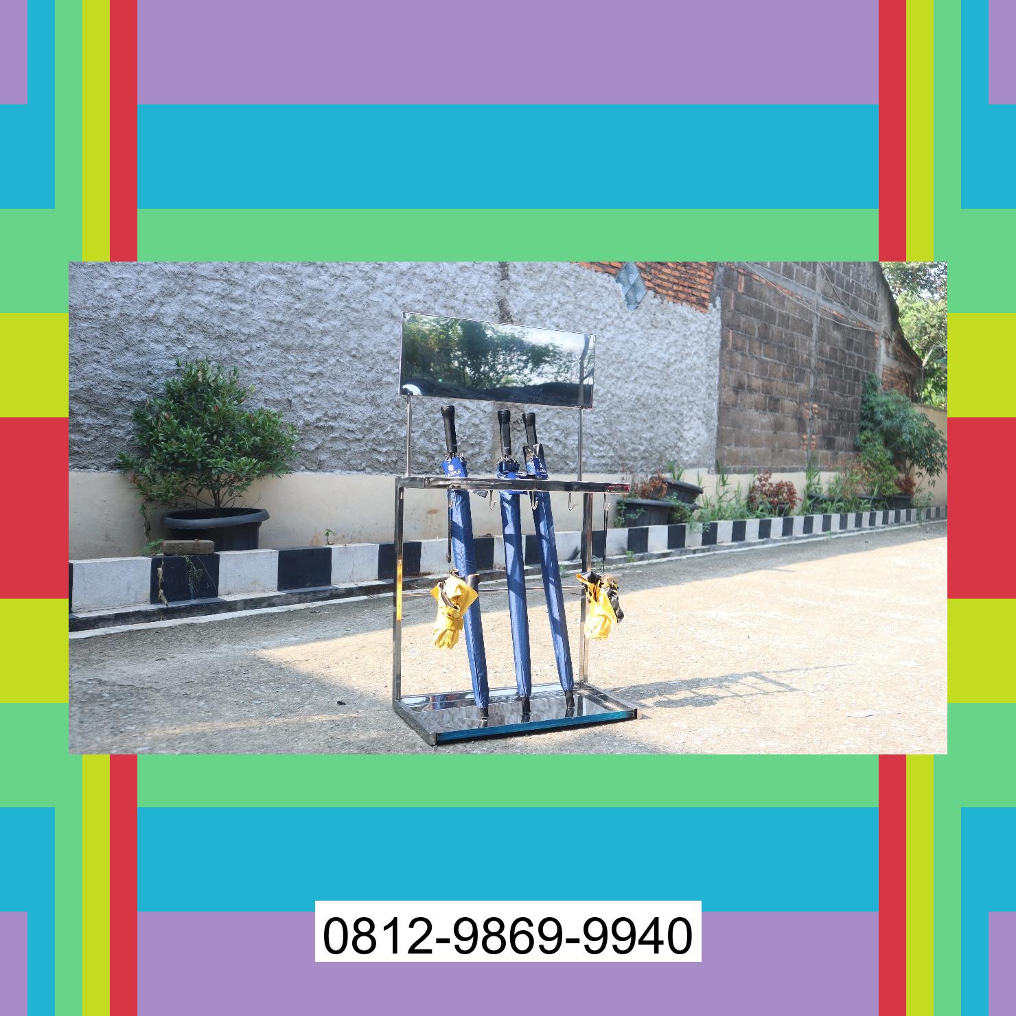 0812-9869-9940 Eksklusif, Jual Rak Payung | Tempat Payung | Rak Tempat Stand Payung | Lemari Payung | Promo Launching Teluk Dalam