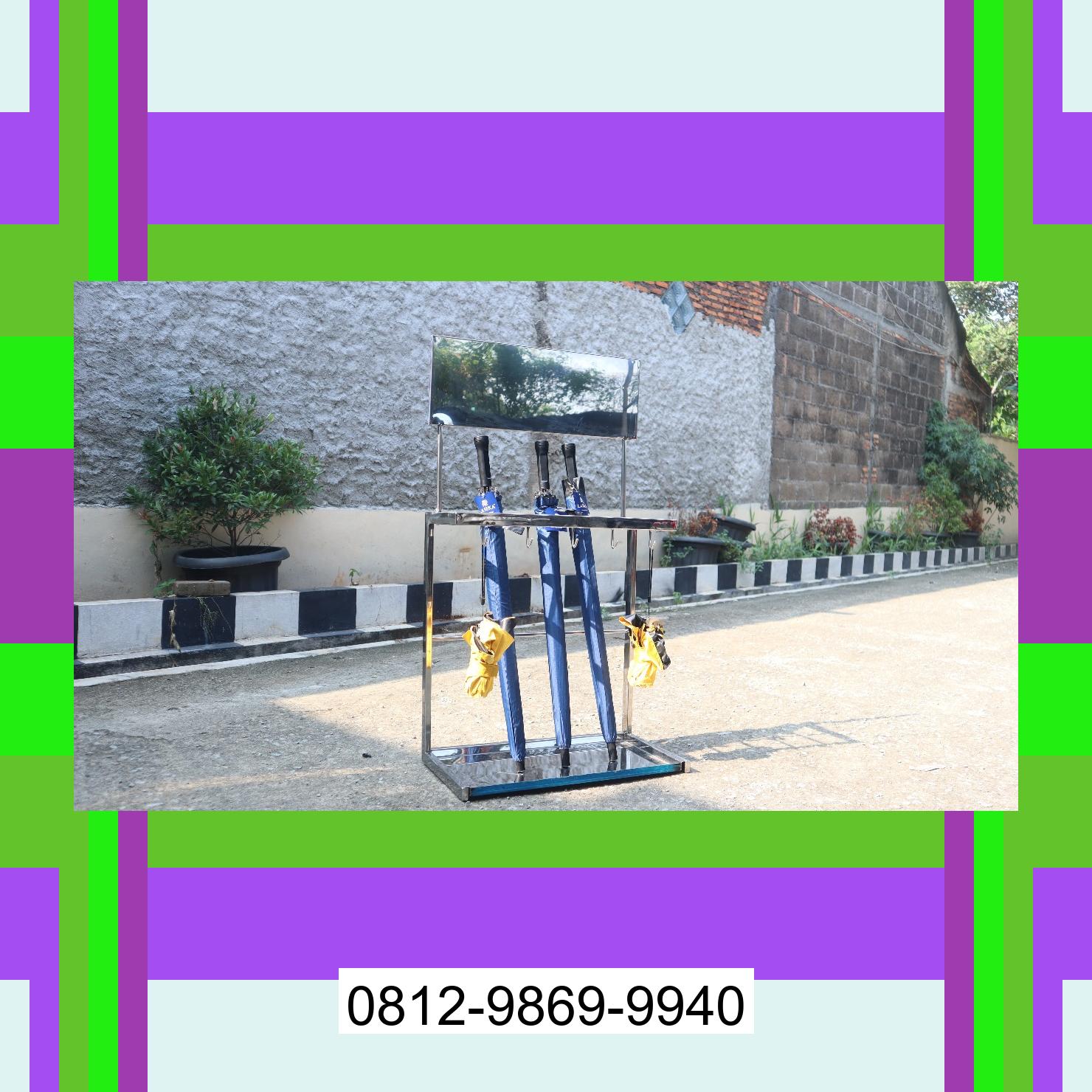 0812-9869-9940 Eksklusif, Jual Rak Payung | Tempat Payung | Rak Tempat Stand Payung | Lemari Payung | Promo Launching Ulok Kupai