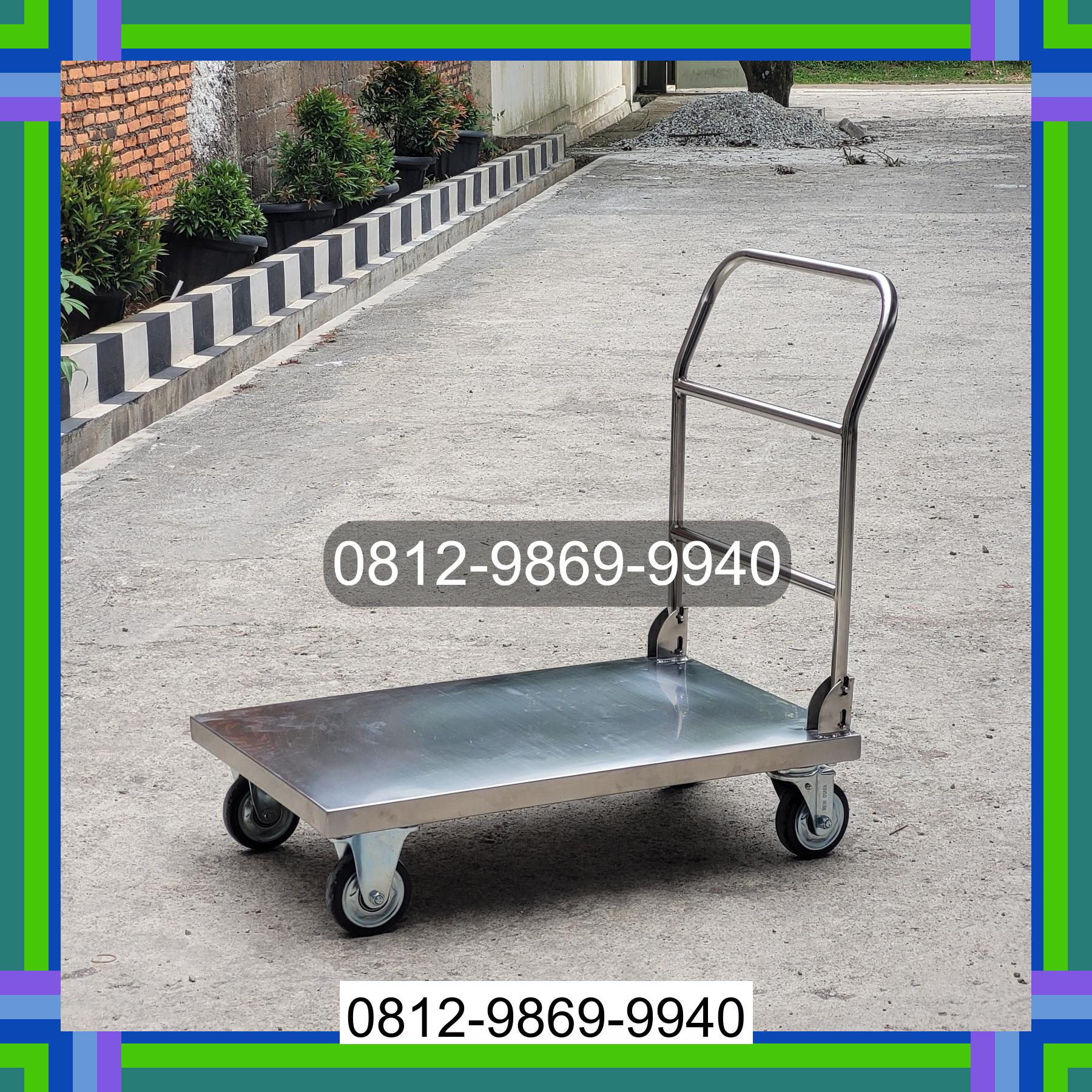 0812-9869-9940 Promo Hebat, Jual Handtruck Hand Truck 500 kgg & 300 kg | Troli Barang | Troli lipat | Troli angkut Aceh Selatan