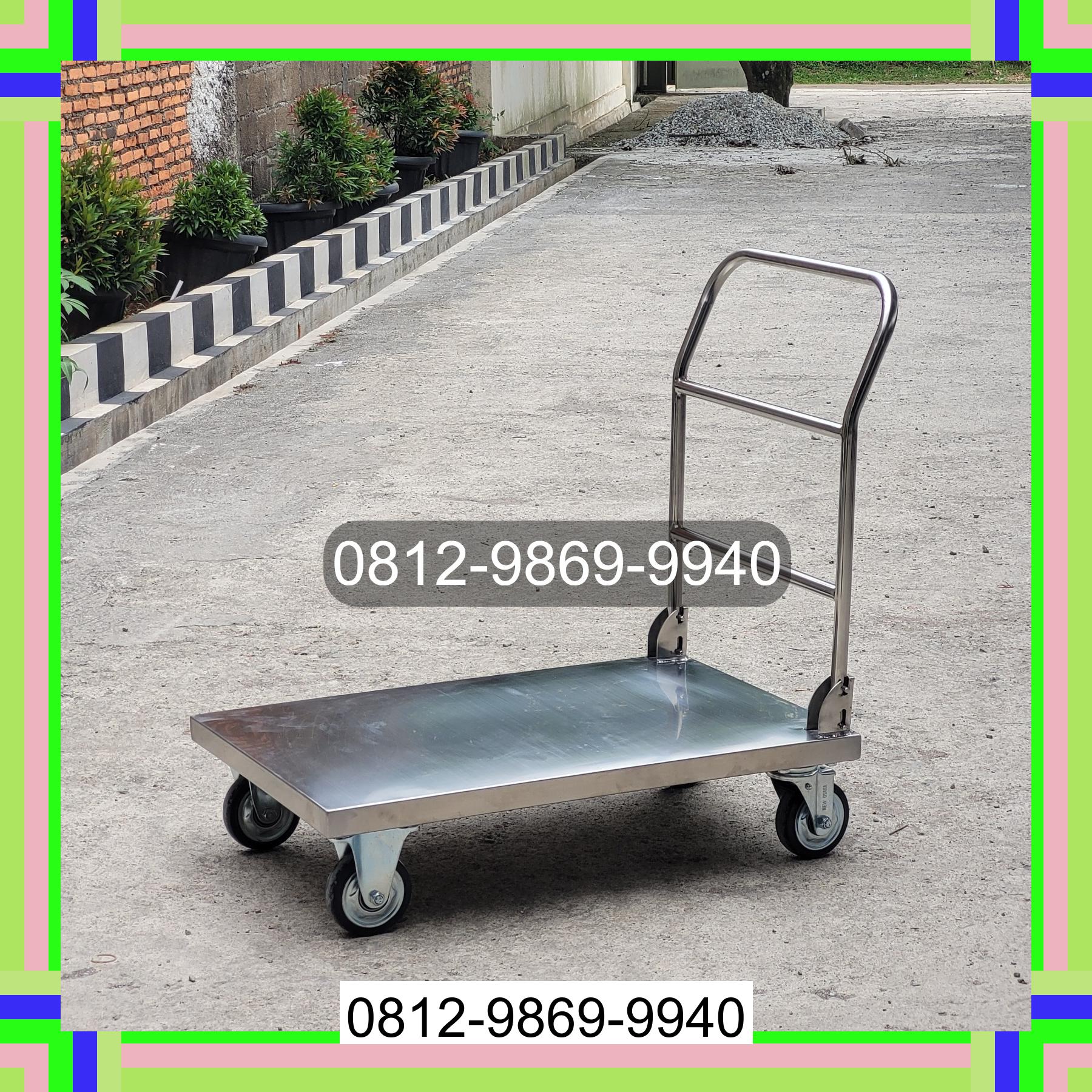 0812-9869-9940 Promo Hebat, Jual Handtruck Hand Truck 500 kgg & 300 kg | Troli Barang | Troli lipat | Troli angkut Bandung
