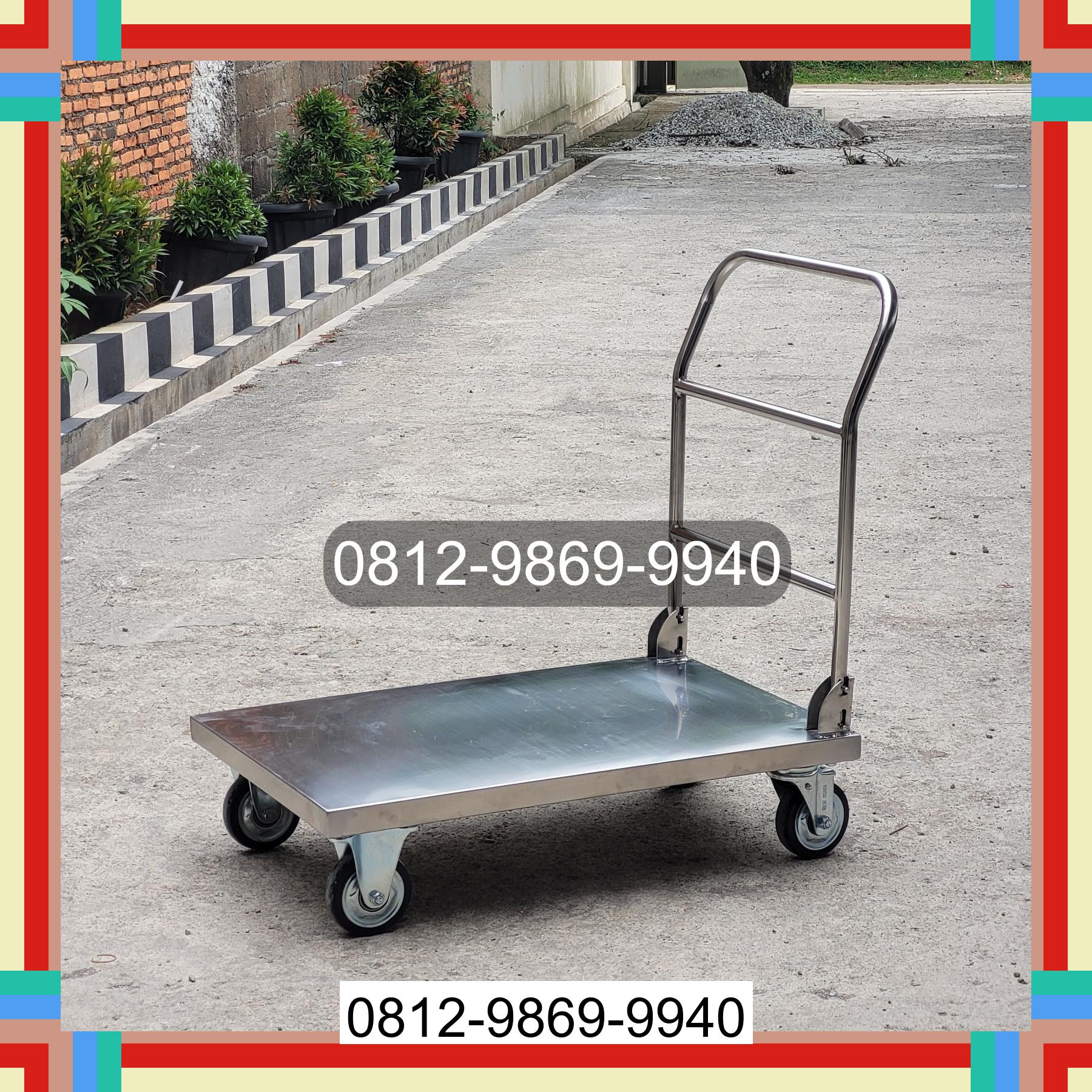 0812-9869-9940 Promo Hebat, Jual Handtruck Hand Truck 500 kgg & 300 kg | Troli Barang | Troli lipat | Troli angkut Buay Sandang Aji