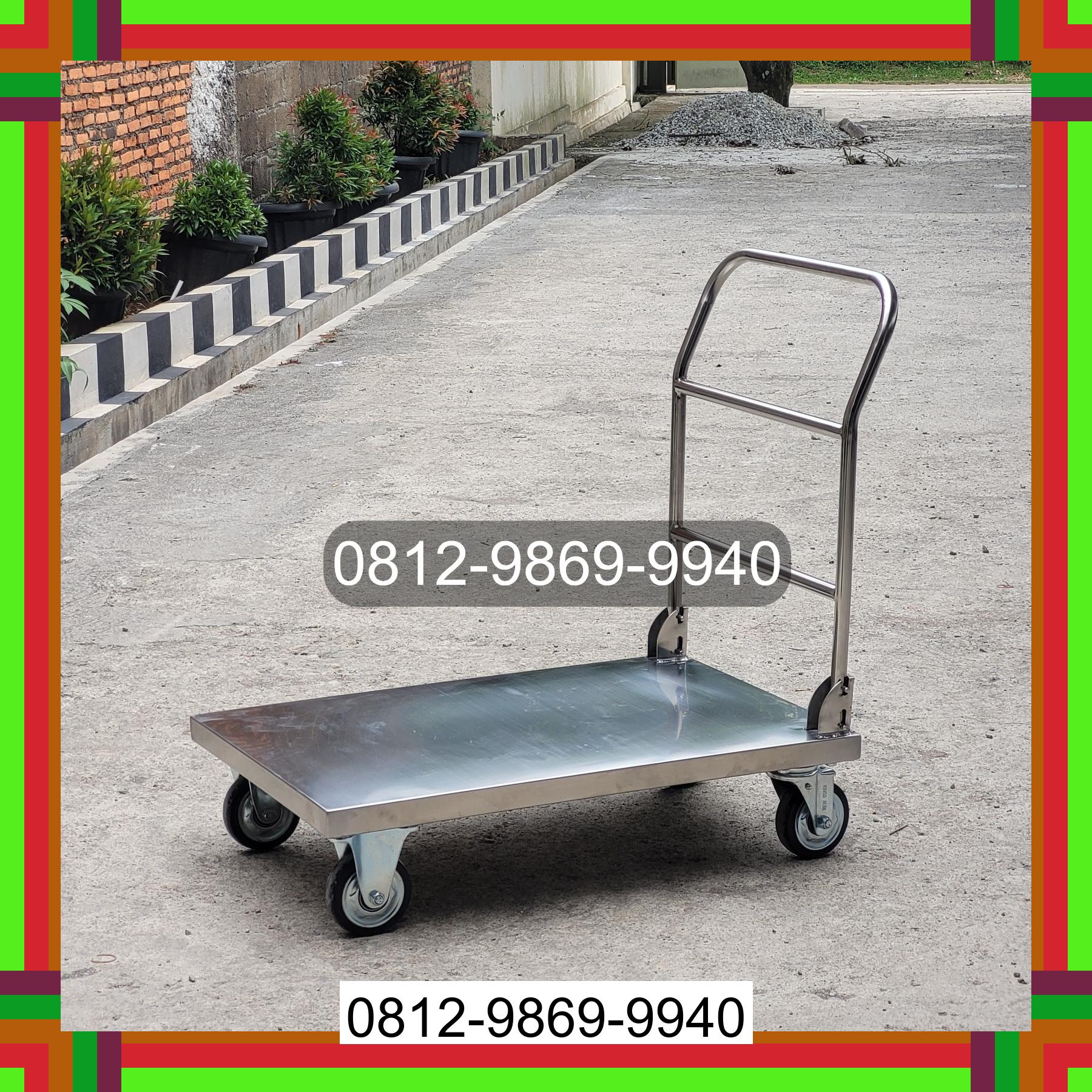 0812-9869-9940 Promo Hebat, Jual Handtruck Hand Truck 500 kgg & 300 kg | Troli Barang | Troli lipat | Troli angkut Geyer