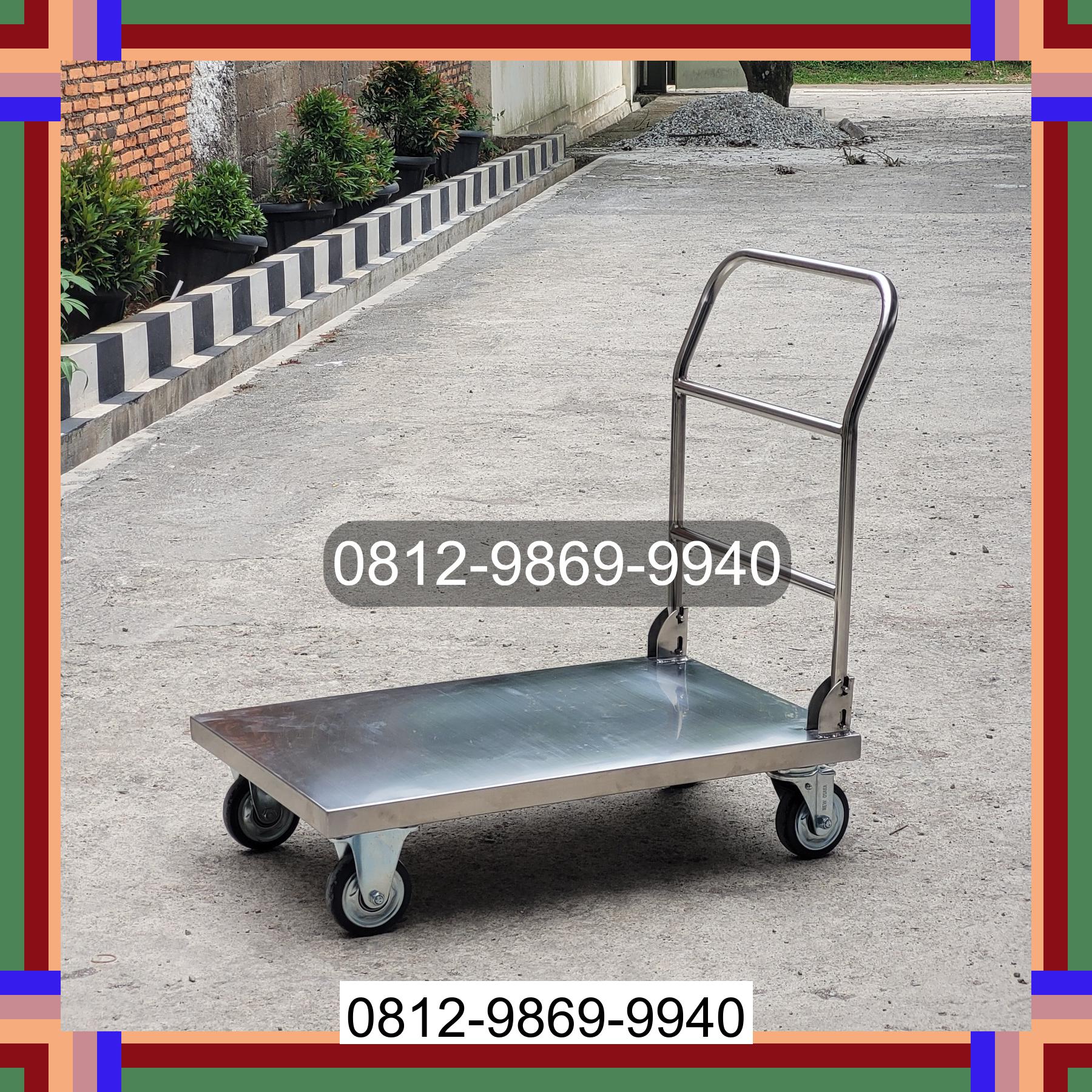 0812-9869-9940 Promo Hebat, Jual Handtruck Hand Truck 500 kgg & 300 kg | Troli Barang | Troli lipat | Troli angkut Hatonduhan