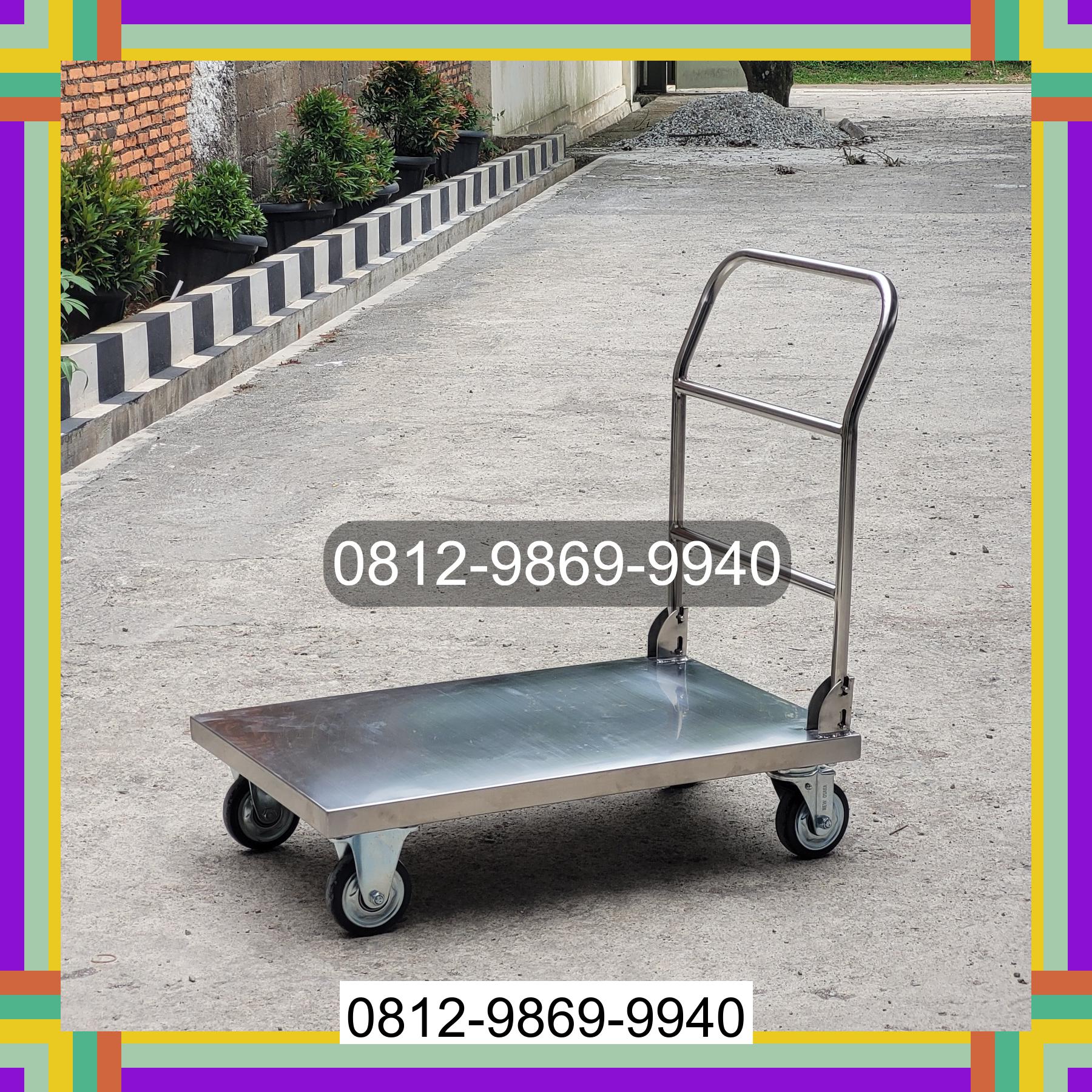 0812-9869-9940 Promo Hebat, Jual Handtruck Hand Truck 500 kgg & 300 kg | Troli Barang | Troli lipat | Troli angkut Padangsidimpuan Selatan