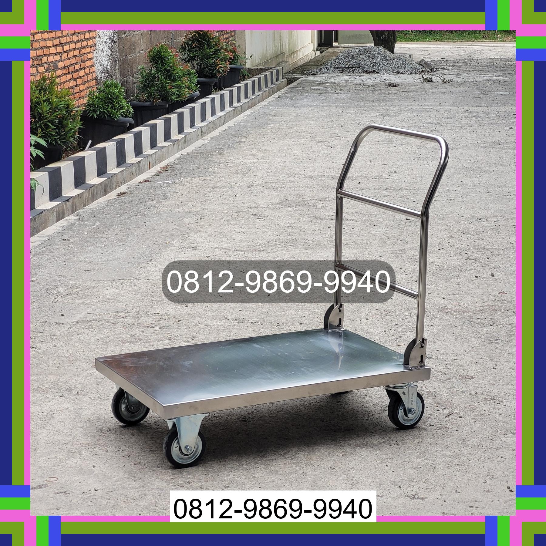 0812-9869-9940 Promo Hebat, Jual Handtruck Hand Truck 500 kgg & 300 kg | Troli Barang | Troli lipat | Troli angkut Padangsidimpuan Tenggara