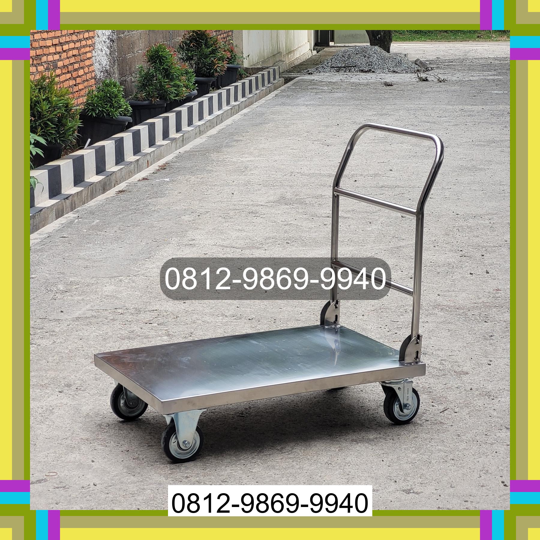 0812-9869-9940 Promo Hebat, Jual Handtruck Hand Truck 500 kgg & 300 kg | Troli Barang | Troli lipat | Troli angkut Pangkatan