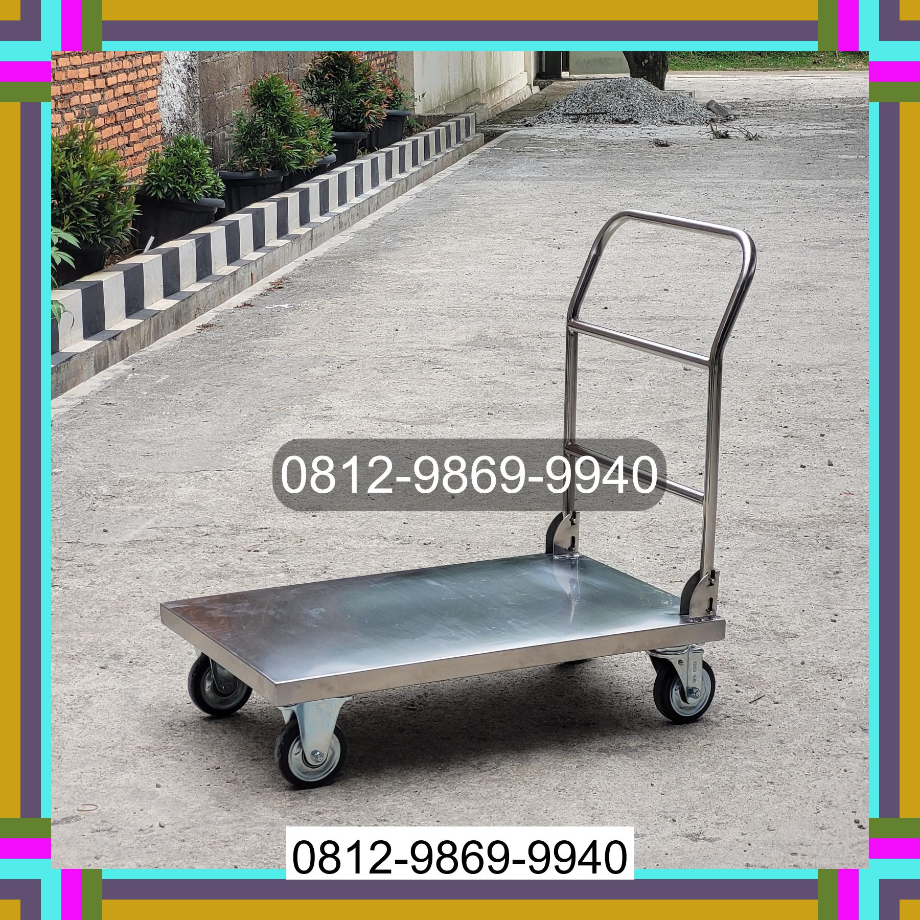 0812-9869-9940 Promo Hebat, Jual Handtruck Hand Truck 500 kgg & 300 kg | Troli Barang | Troli lipat | Troli angkut Penajam Paser Utara
