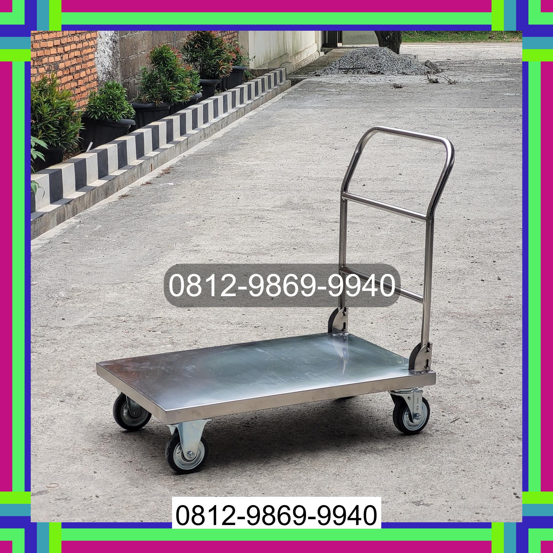 0812-9869-9940 Promo Hebat, Jual Handtruck Hand Truck 500 kgg & 300 kg | Troli Barang | Troli lipat | Troli angkut Sinjai