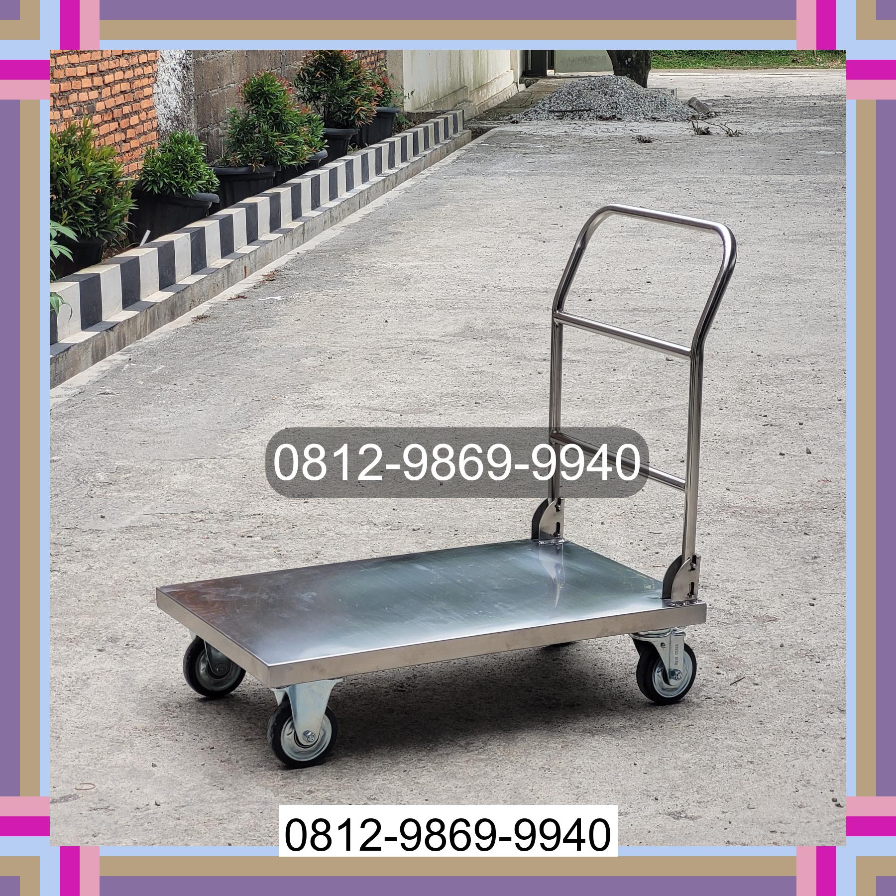 0812-9869-9940 Promo Hebat, Jual Handtruck Hand Truck 500 kgg & 300 kg | Troli Barang | Troli lipat | Troli angkut Sipoholon