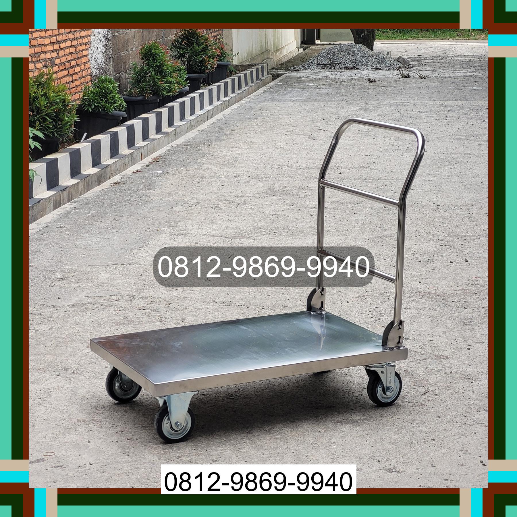0812-9869-9940 Promo Hebat, Jual Handtruck Hand Truck 500 kgg & 300 kg | Troli Barang | Troli lipat | Troli angkut Surakarta