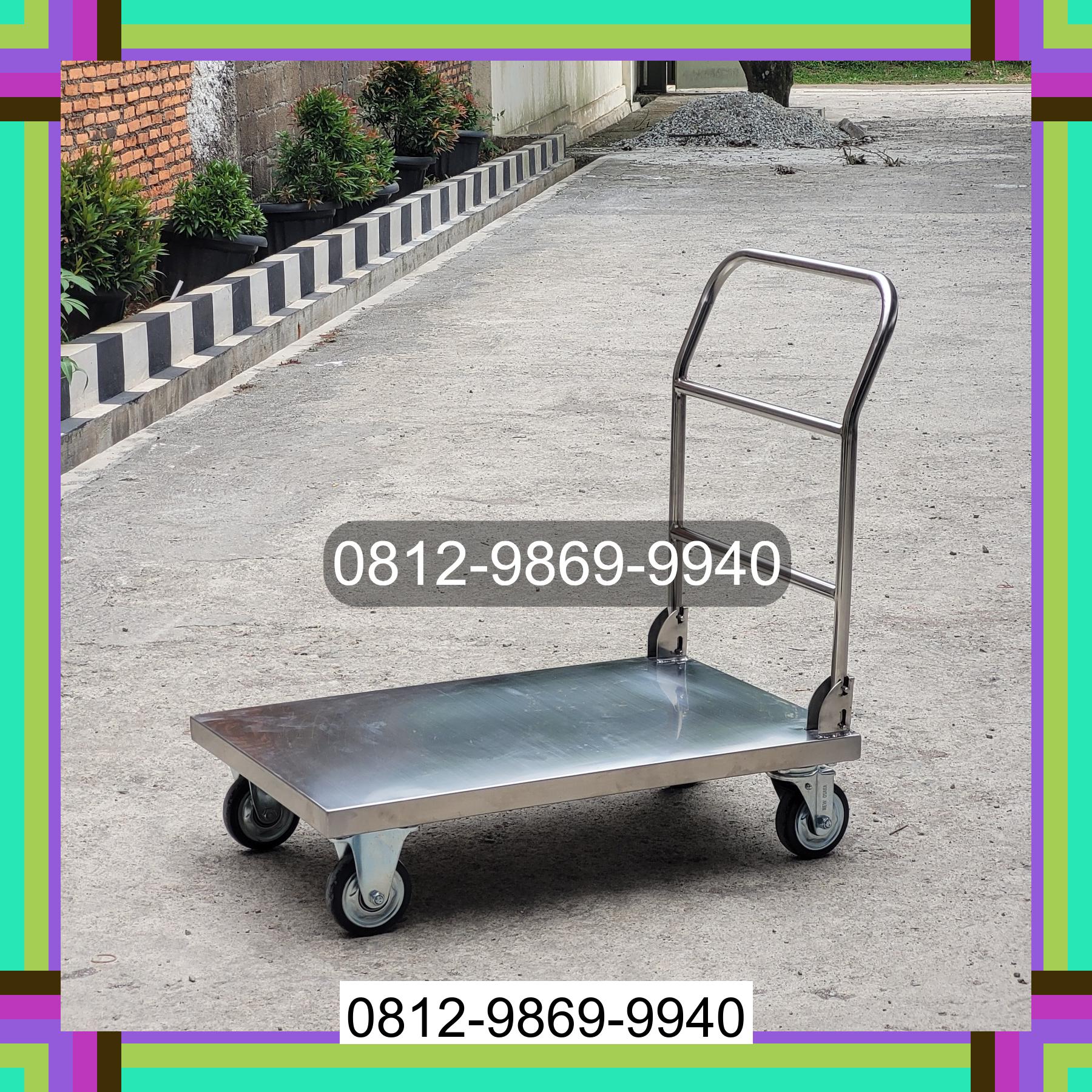0812-9869-9940 Promo Hebat, Jual Handtruck Hand Truck 500 kgg & 300 kg | Troli Barang | Troli lipat | Troli angkut Tara Bintang