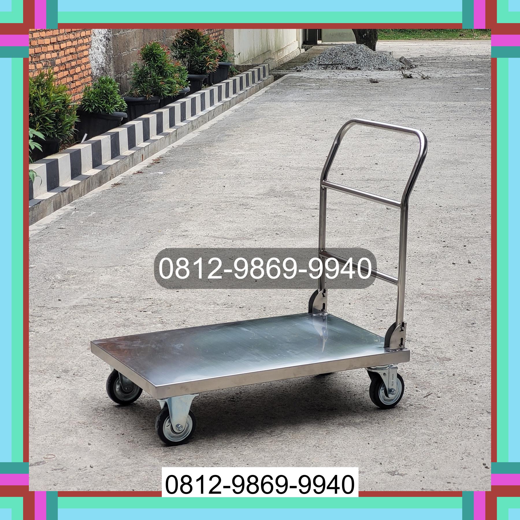 0812-9869-9940 Promo Hebat, Jual Handtruck Hand Truck 500 kgg & 300 kg | Troli Barang | Troli lipat | Troli angkut Toianas