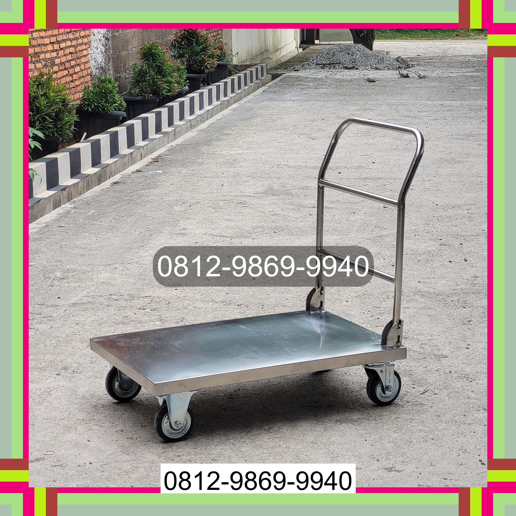 0812-9869-9940 Promo Hebat, Jual Handtruck Hand Truck 500 kgg & 300 kg | Troli Barang | Troli lipat | Troli angkut Ulu Moro O