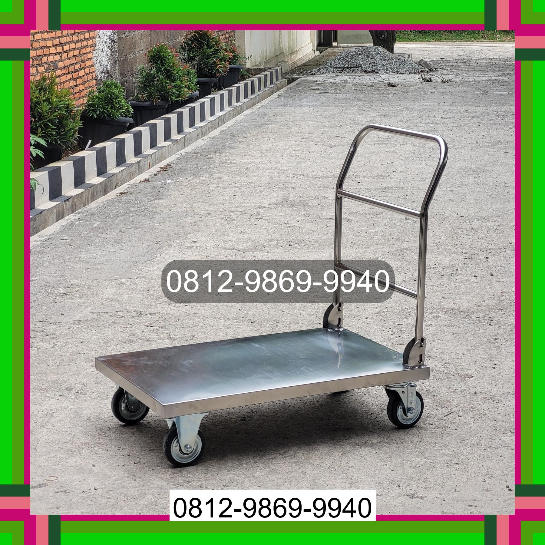 0812-9869-9940 Promo Hebat, Jual Handtruck Hand Truck 500 kgg & 300 kg | Trolley Barang | Trolley lipat | Trolley angkut Banjar Baru Selatan