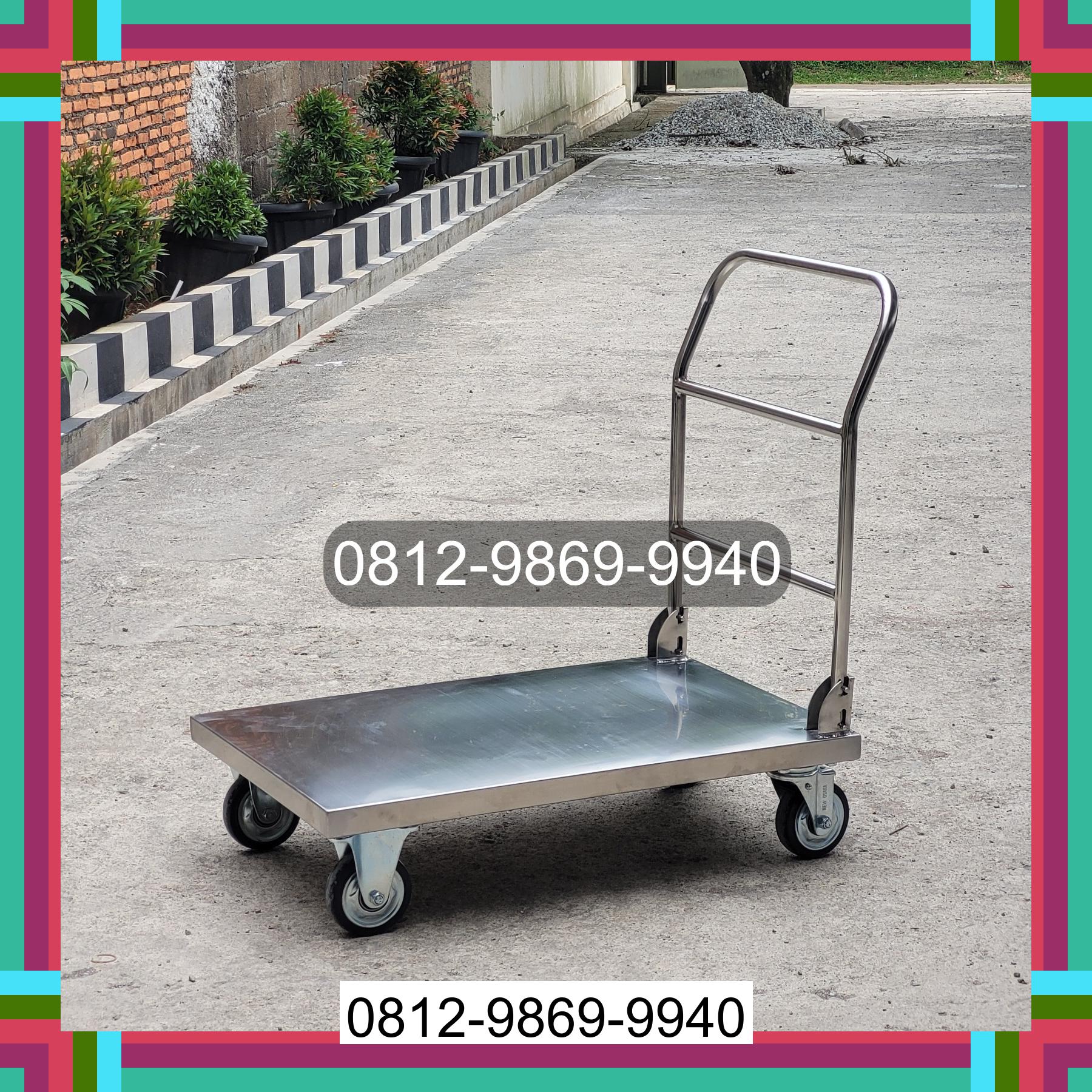 0812-9869-9940 Promo Hebat, Jual Handtruck Hand Truck 500 kgg & 300 kg | Trolley Barang | Trolley lipat | Trolley angkut Bantargadung