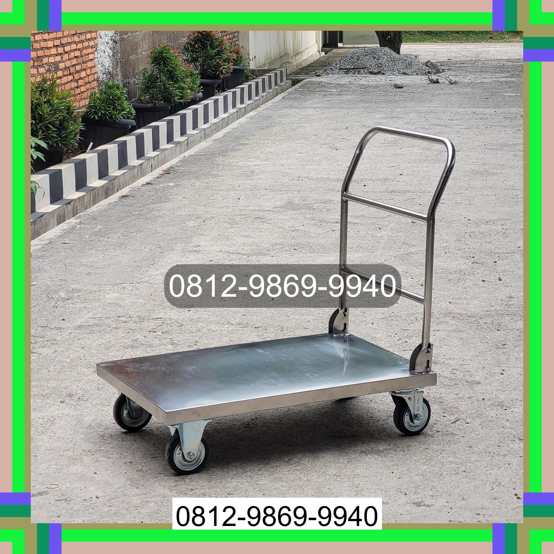 0812-9869-9940 Promo Hebat, Jual Handtruck Hand Truck 500 kgg & 300 kg | Trolley Barang | Trolley lipat | Trolley angkut Ganding