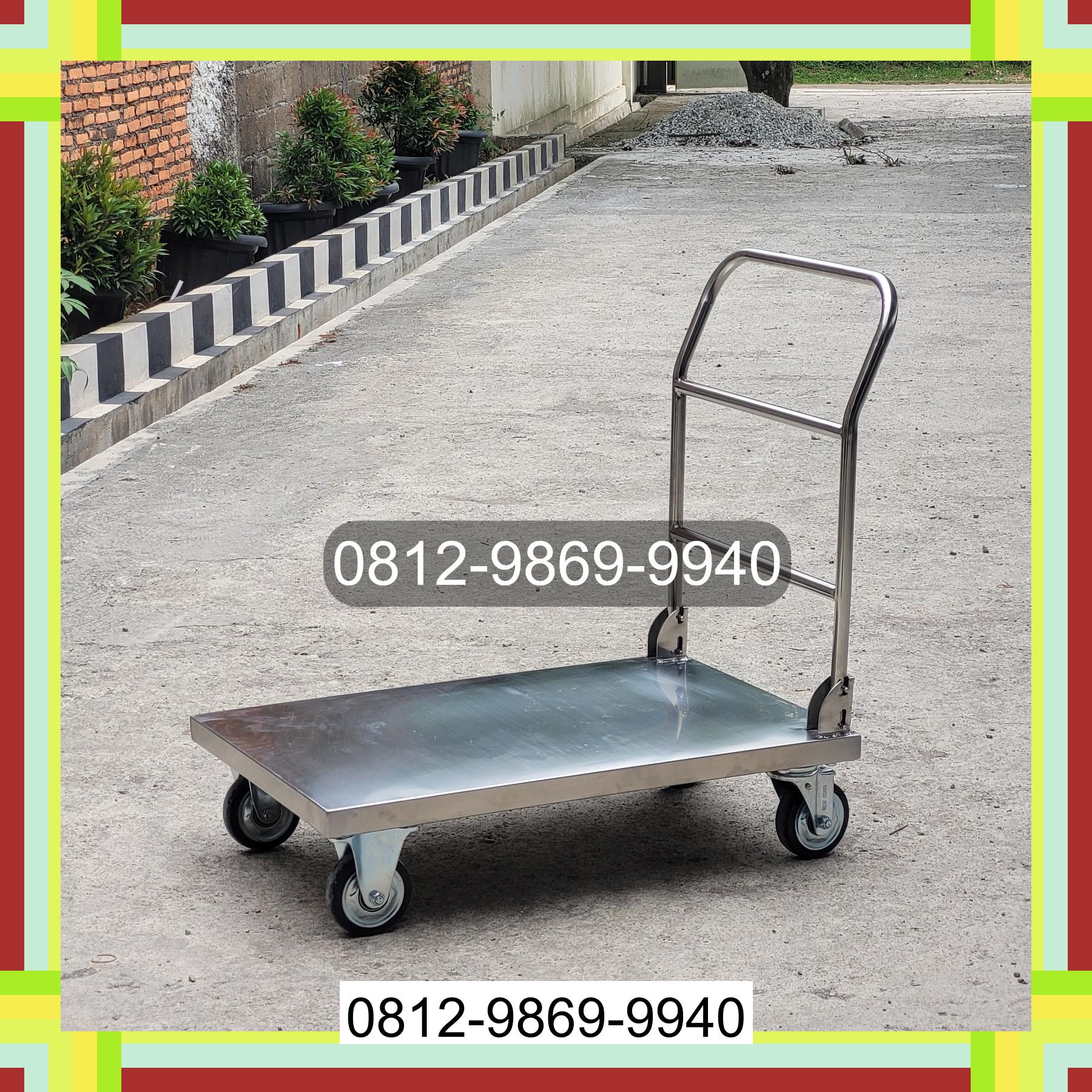 0812-9869-9940 Promo Hebat, Jual Handtruck Hand Truck 500 kgg & 300 kg | Trolley Barang | Trolley lipat | Trolley angkut Probolinggo