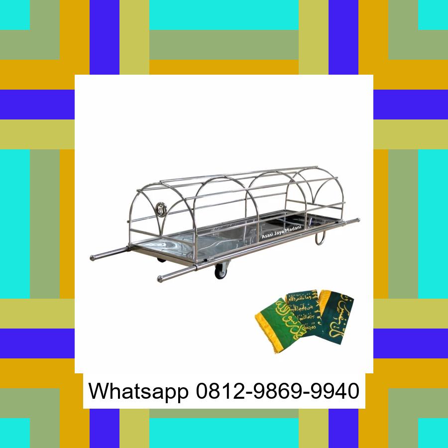 0812-9869-9940 Promo Hebat, Jual Keranda Mayat / Keranda Jenazah / Kurung batang stainless Banyumas