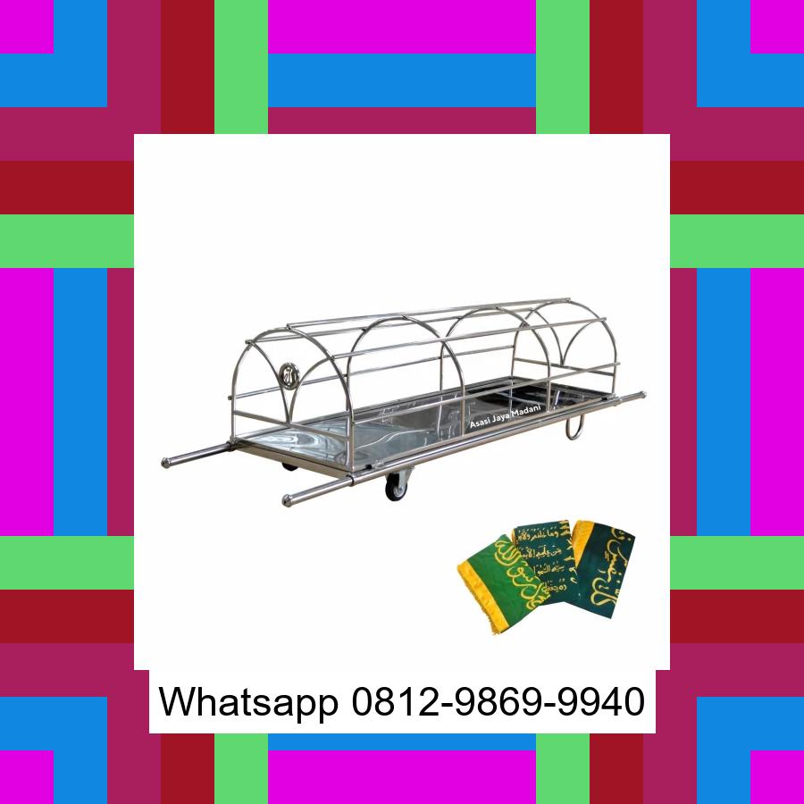 0812-9869-9940 Promo Hebat, Jual Keranda Mayat / Keranda Jenazah / Kurung batang stainless Nganjuk