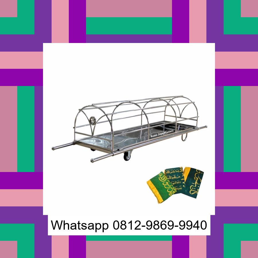 0812-9869-9940 Promo Hebat, Jual Keranda Mayat / Keranda Jenazah / Kurung batang stainless Situbondo