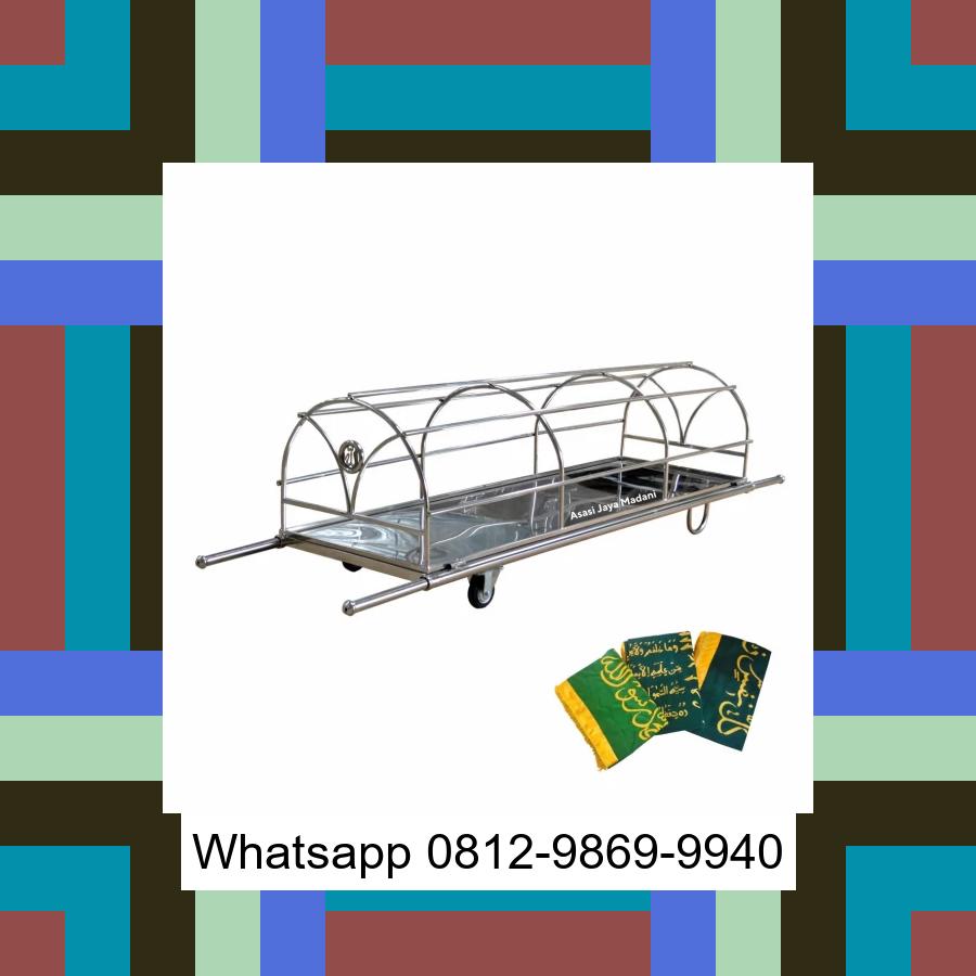 0812-9869-9940 Promo Hebat, Jual Keranda Mayat / Keranda Jenazah / Kurung batang stainless Tegal