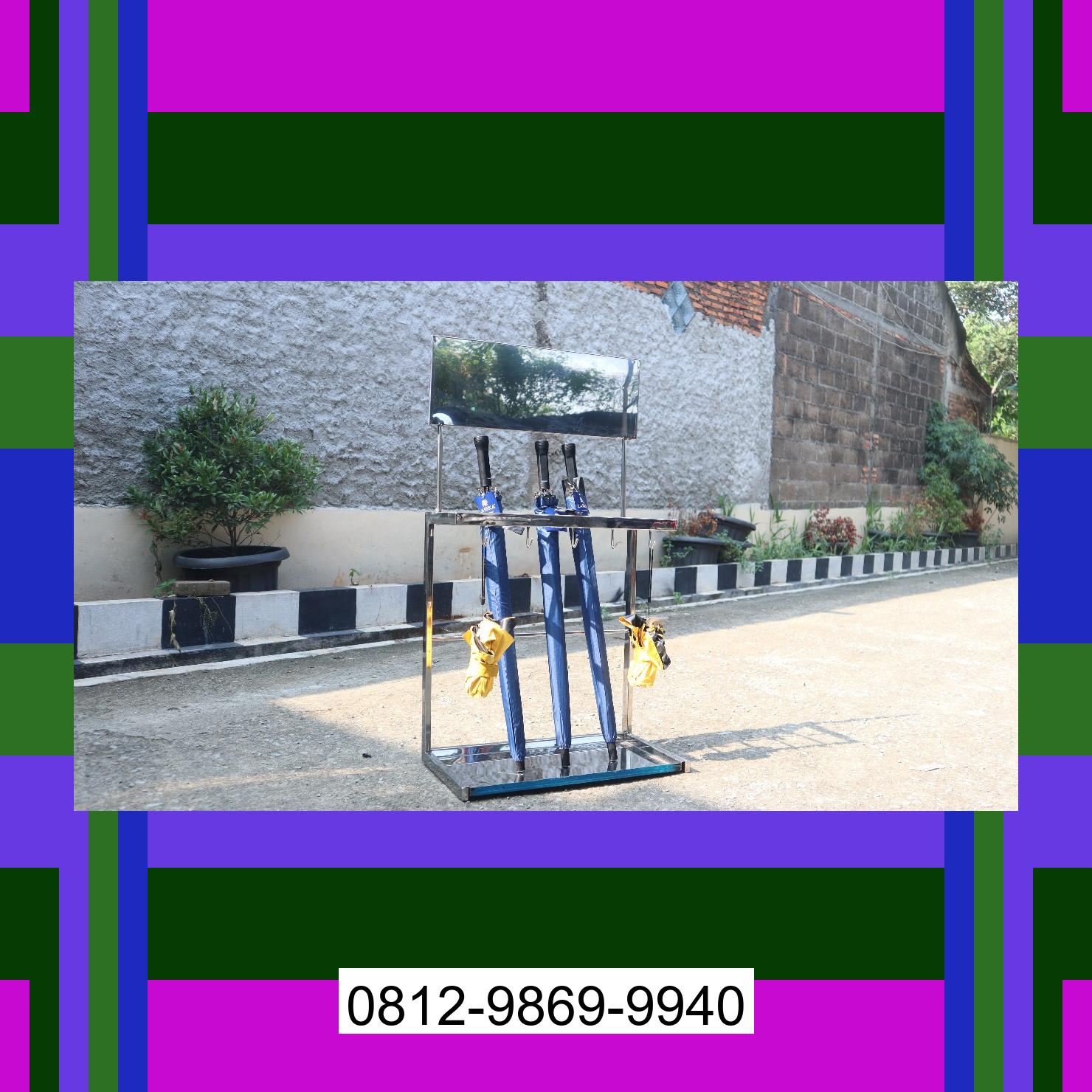 0812-9869-9940 Promo Hebat, Jual Rak Payung | Tempat Payung | Rak Tempat Stand Payung | Lemari Payung | Promo Launching Silau Kahean