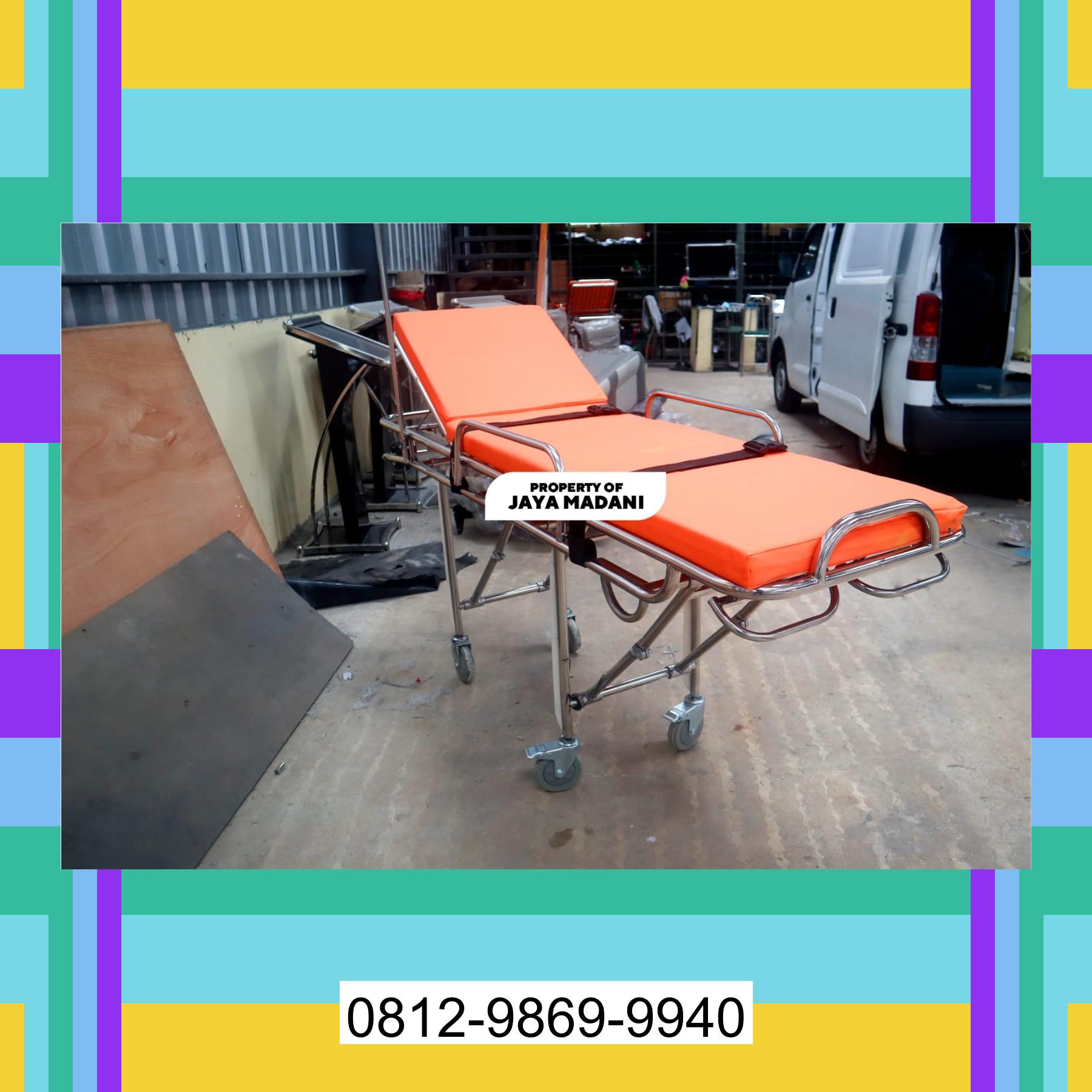 0812-9869-9940 Promo Hebat, Stretcher Ambulance | Strecher Brankar Ambulance Stainless Steel Cipunagara