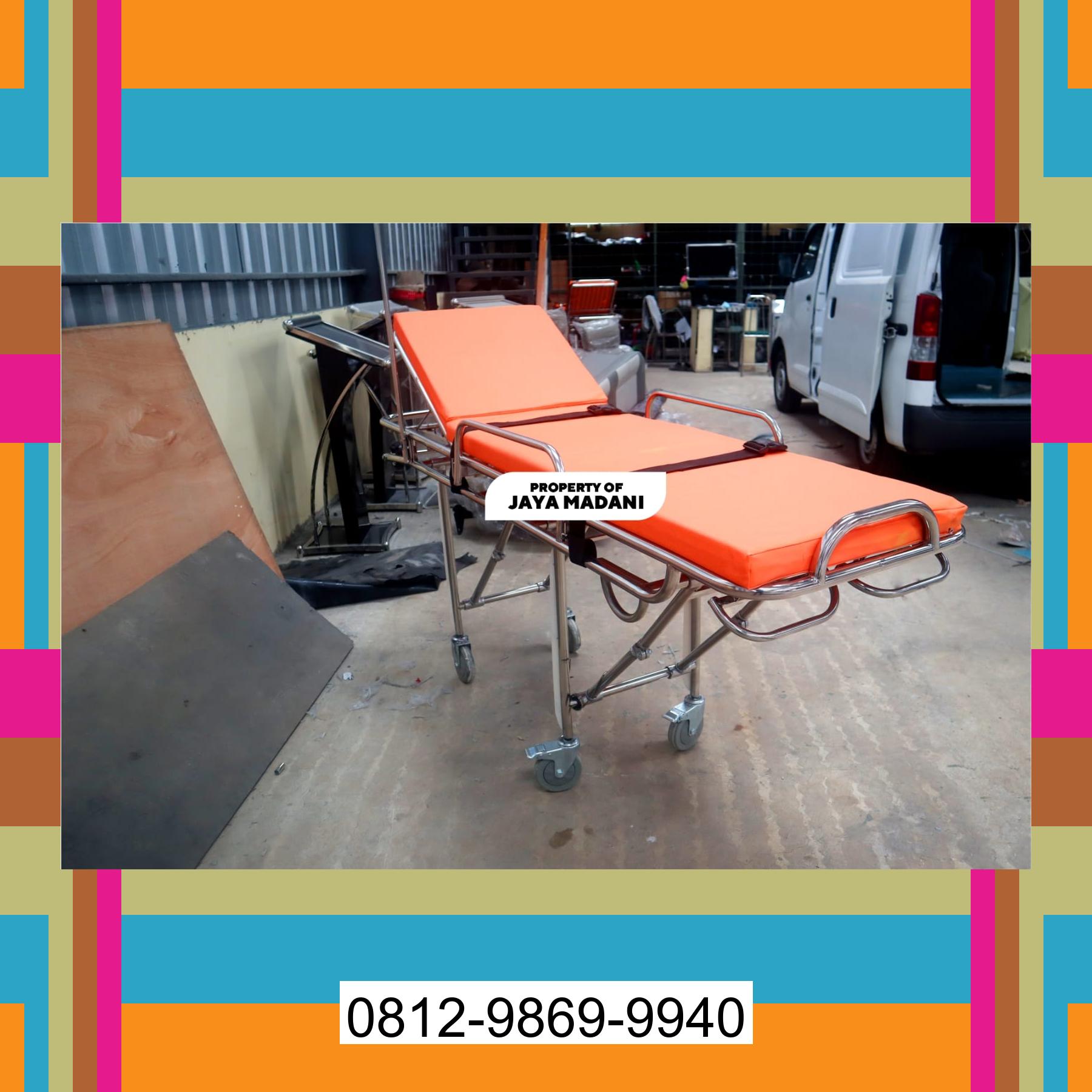 0812-9869-9940 Promo Hebat, Stretcher Ambulance | Strecher Brankar Ambulance Stainless Steel Dolo Barat