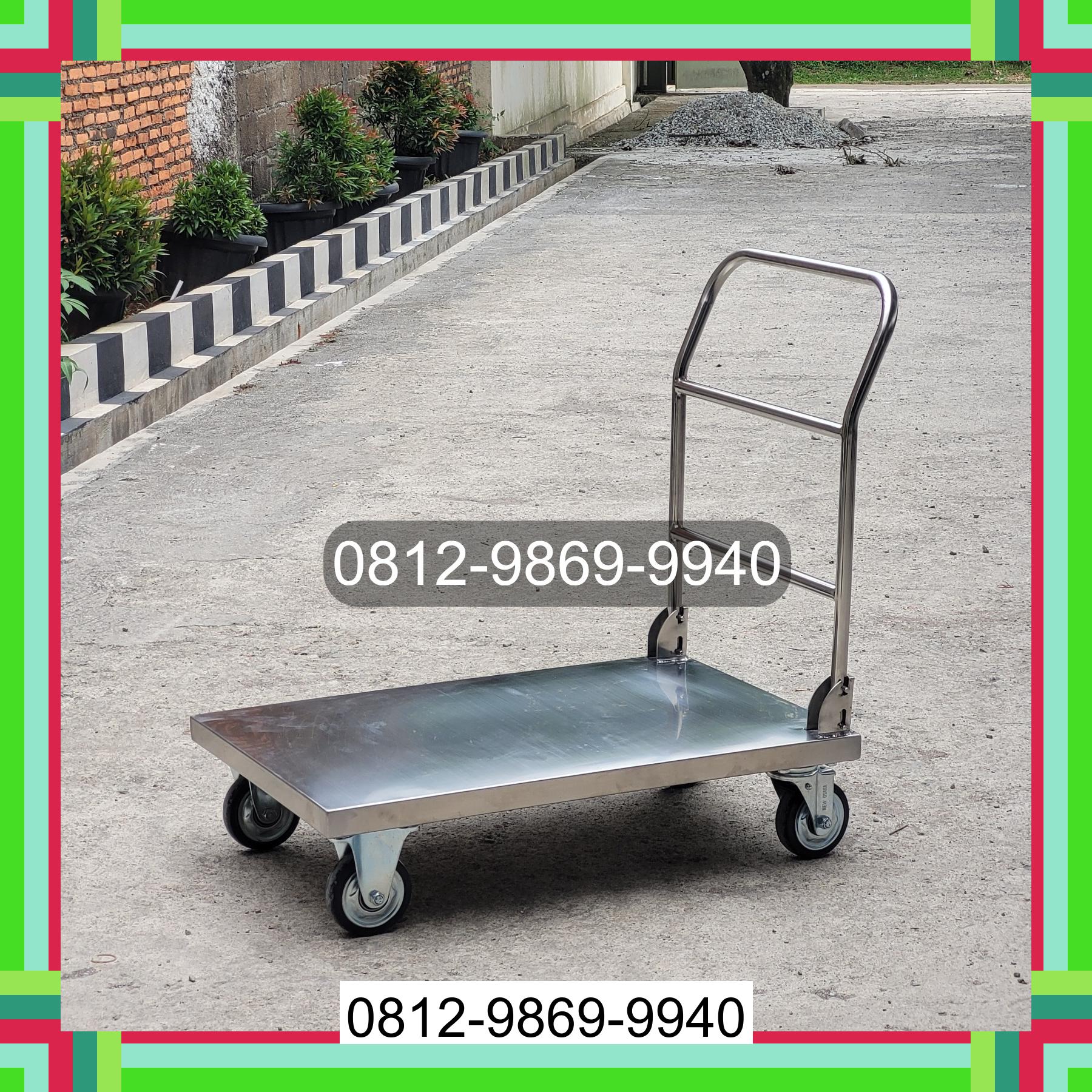 0812-9869-9940 Terbaik, Jual Handtruck Hand Truck 500 kgg & 300 kg | Troli Barang | Troli lipat | Troli angkut Baktiya