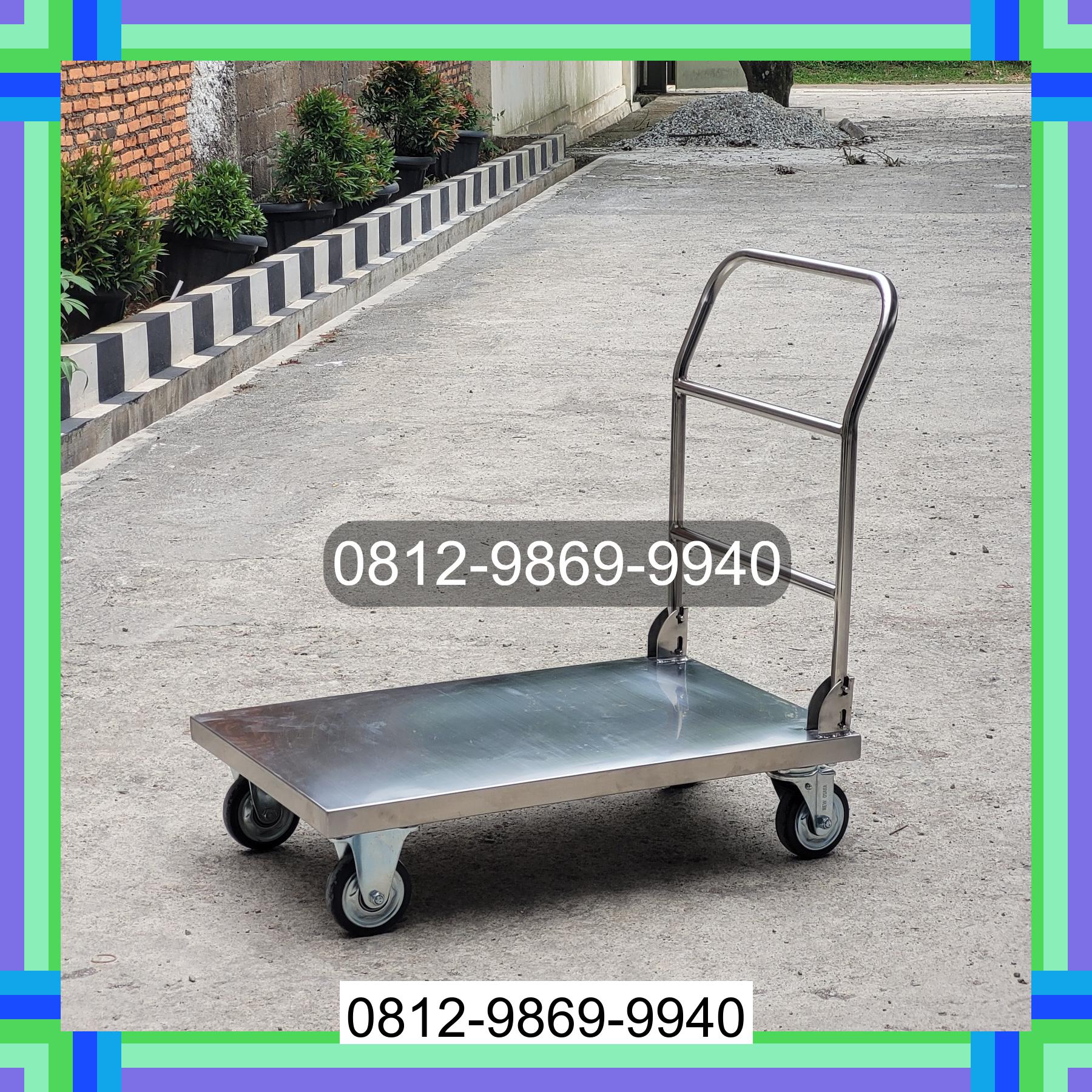 0812-9869-9940 Terbaik, Jual Handtruck Hand Truck 500 kgg & 300 kg | Troli Barang | Troli lipat | Troli angkut Bulak