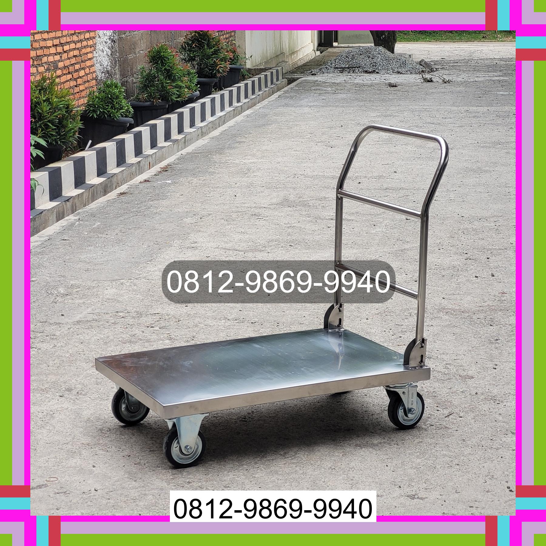 0812-9869-9940 Terbaik, Jual Handtruck Hand Truck 500 kgg & 300 kg | Troli Barang | Troli lipat | Troli angkut Dulupi