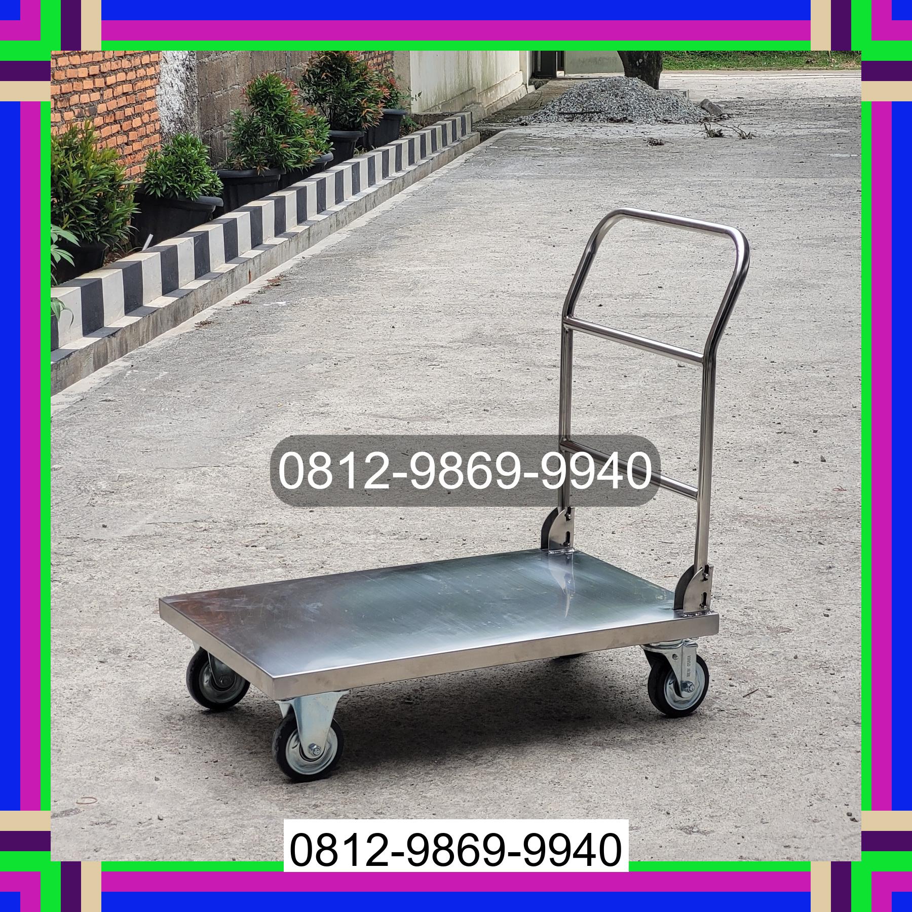0812-9869-9940 Terbaik, Jual Handtruck Hand Truck 500 kgg & 300 kg | Troli Barang | Troli lipat | Troli angkut Gelumbang