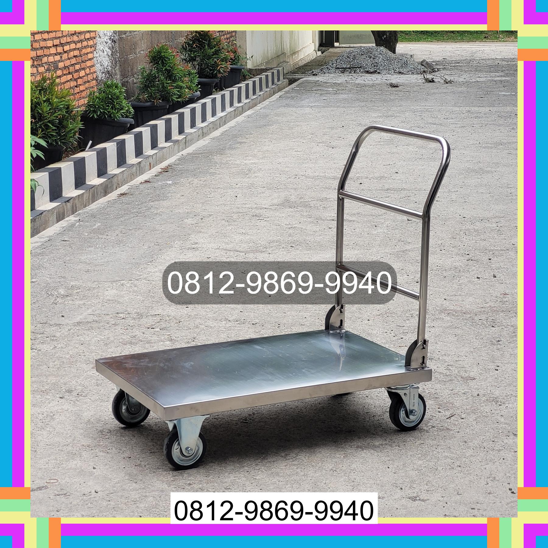 0812-9869-9940 Terbaik, Jual Handtruck Hand Truck 500 kgg & 300 kg | Troli Barang | Troli lipat | Troli angkut Idanotae