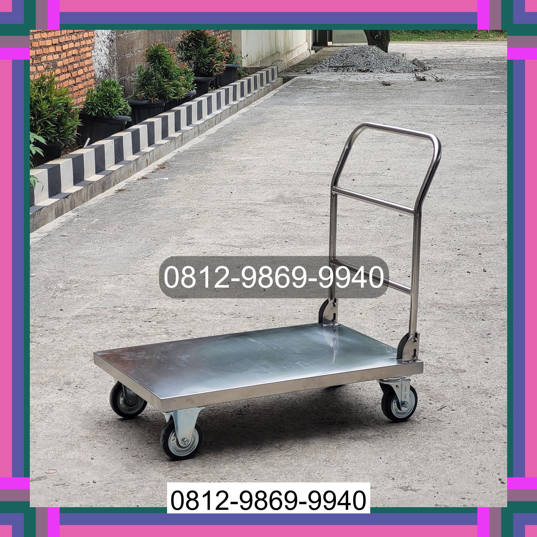 0812-9869-9940 Terbaik, Jual Handtruck Hand Truck 500 kgg & 300 kg | Troli Barang | Troli lipat | Troli angkut Karanganyar