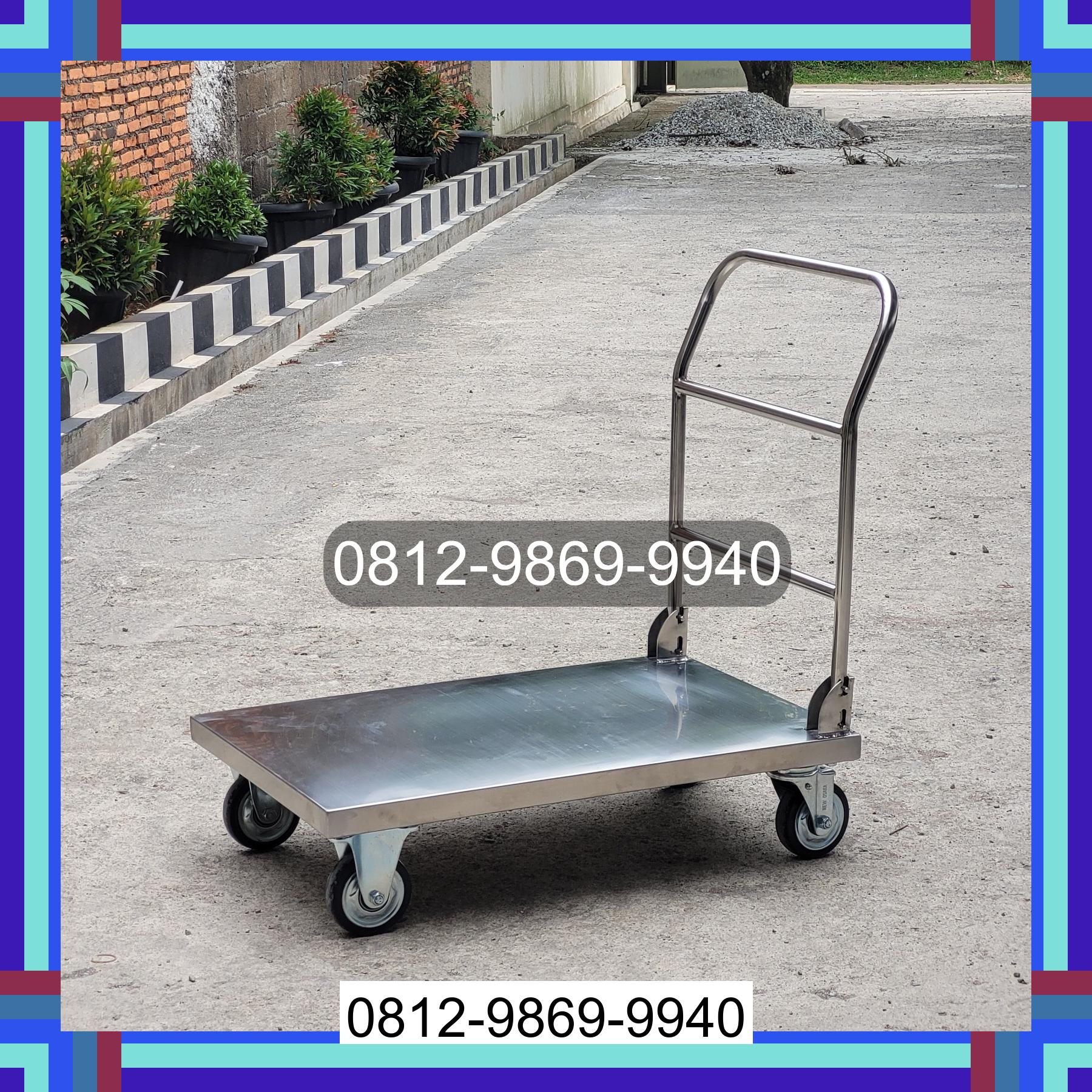 0812-9869-9940 Terbaik, Jual Handtruck Hand Truck 500 kgg & 300 kg | Troli Barang | Troli lipat | Troli angkut Kulon Progo