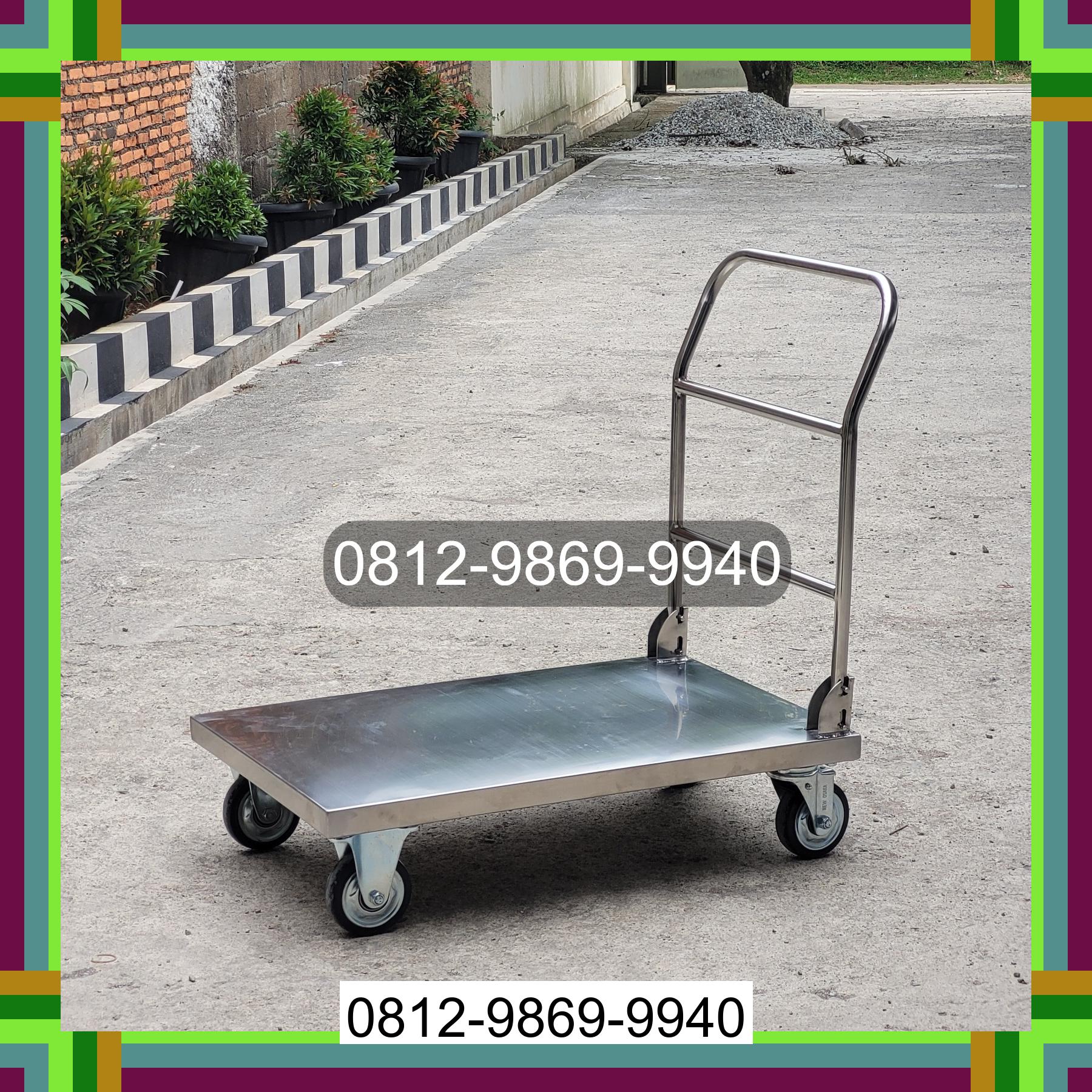 0812-9869-9940 Terbaik, Jual Handtruck Hand Truck 500 kgg & 300 kg | Troli Barang | Troli lipat | Troli angkut Lau
