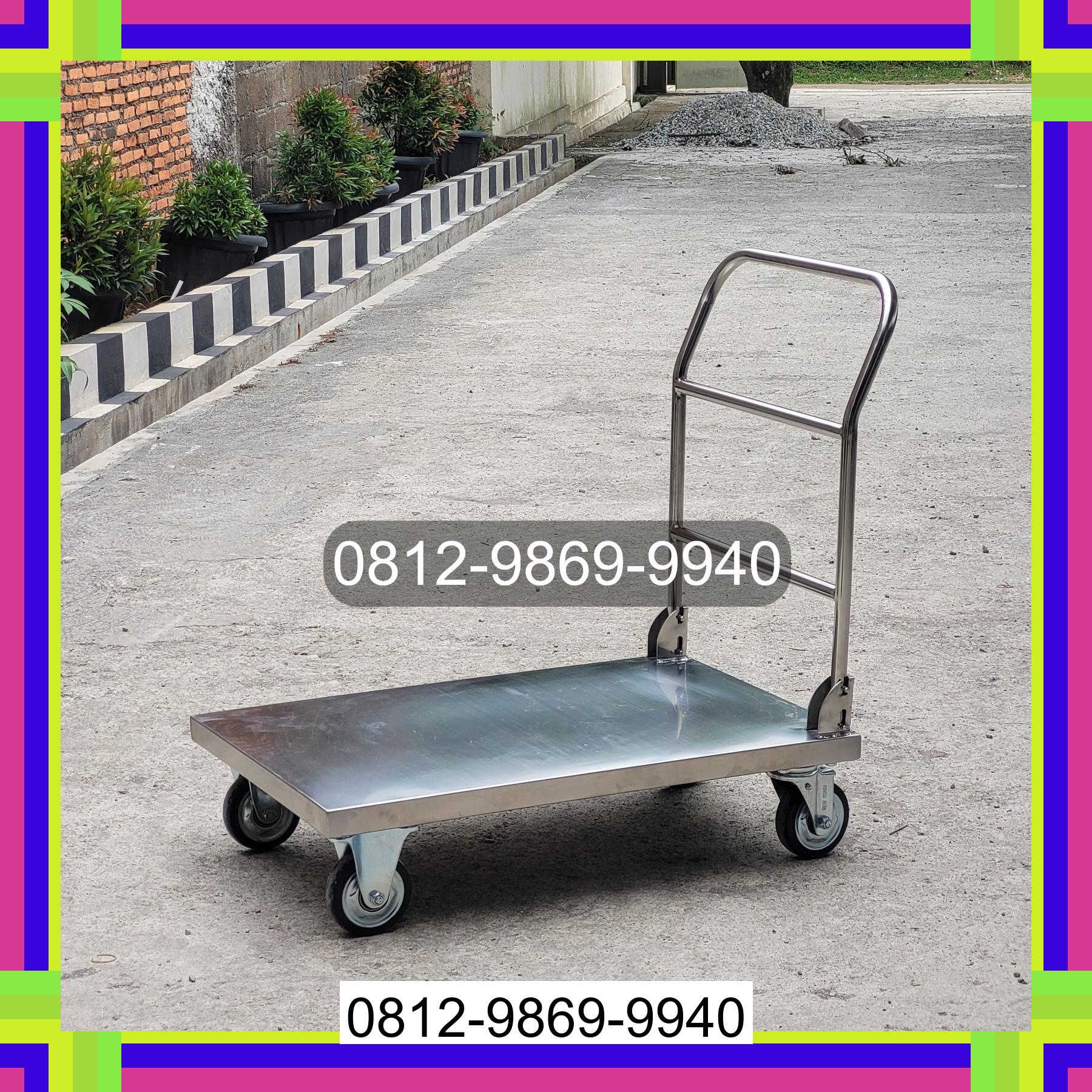 0812-9869-9940 Terbaik, Jual Handtruck Hand Truck 500 kgg & 300 kg | Troli Barang | Troli lipat | Troli angkut Lengkiti