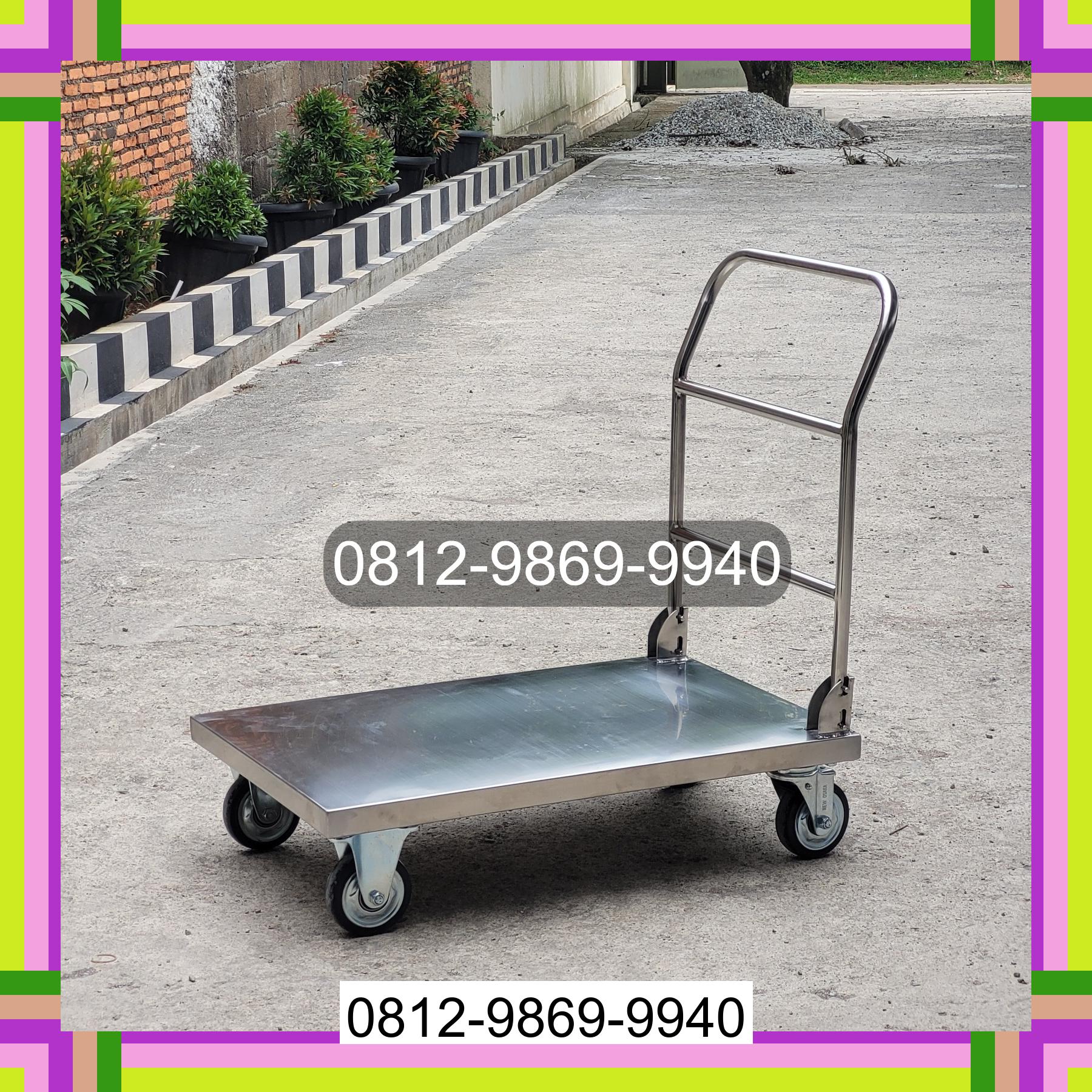0812-9869-9940 Terbaik, Jual Handtruck Hand Truck 500 kgg & 300 kg | Troli Barang | Troli lipat | Troli angkut Marancar