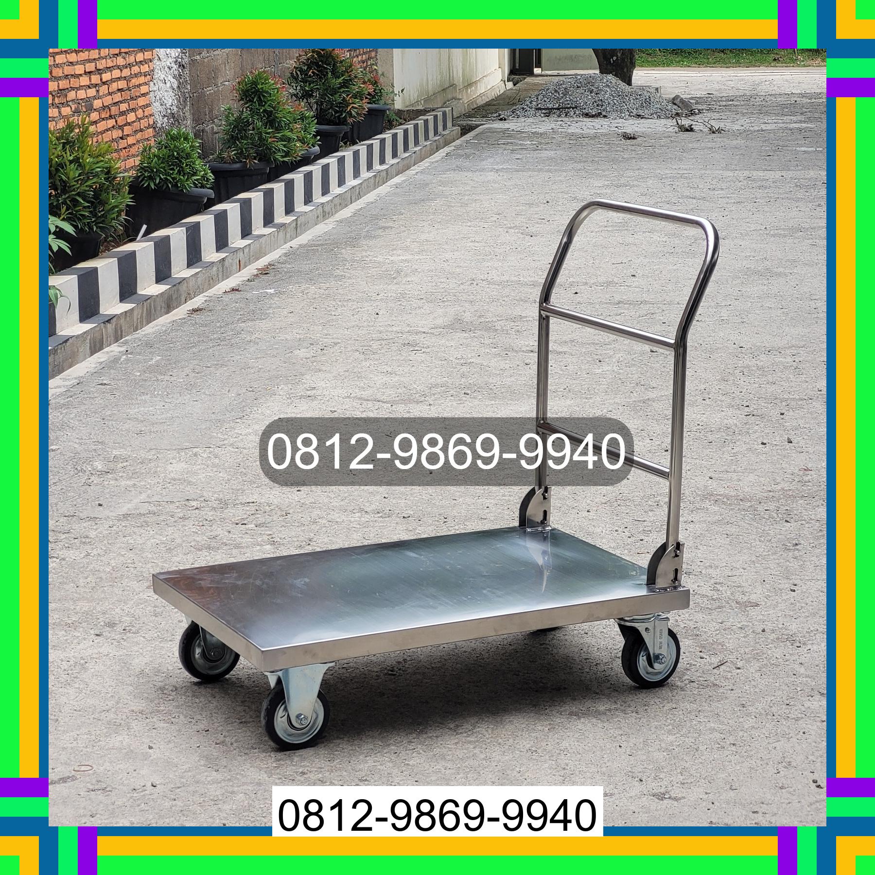 0812-9869-9940 Terbaik, Jual Handtruck Hand Truck 500 kgg & 300 kg | Troli Barang | Troli lipat | Troli angkut Nagan Raya