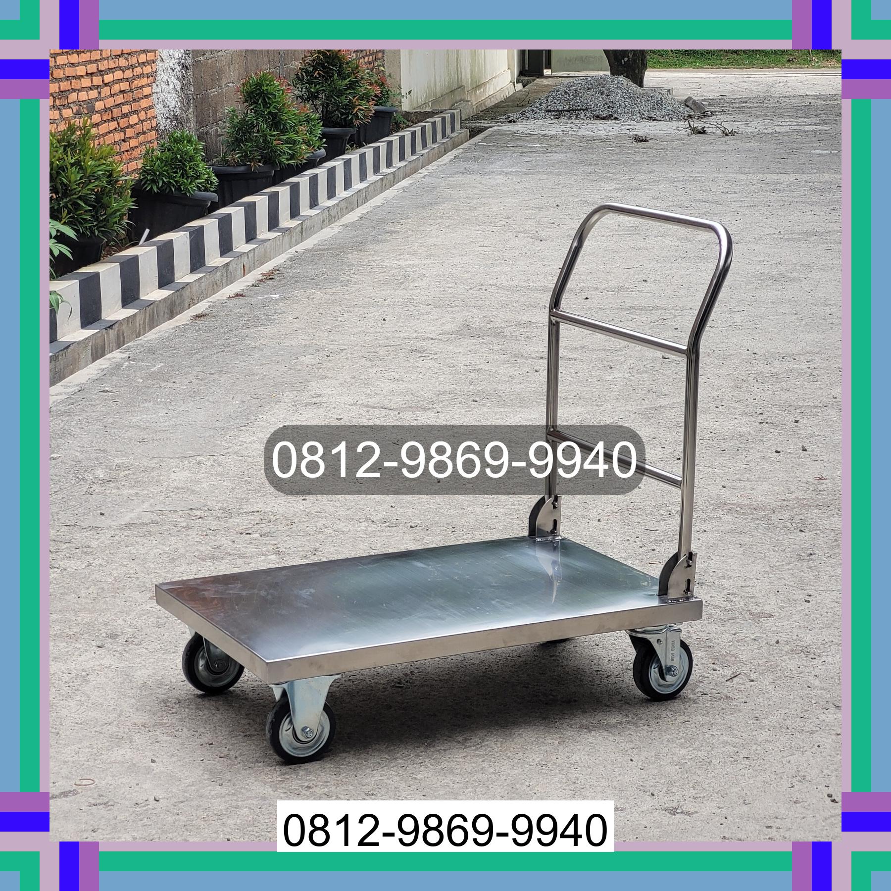 0812-9869-9940 Terbaik, Jual Handtruck Hand Truck 500 kgg & 300 kg | Troli Barang | Troli lipat | Troli angkut Nainggolan
