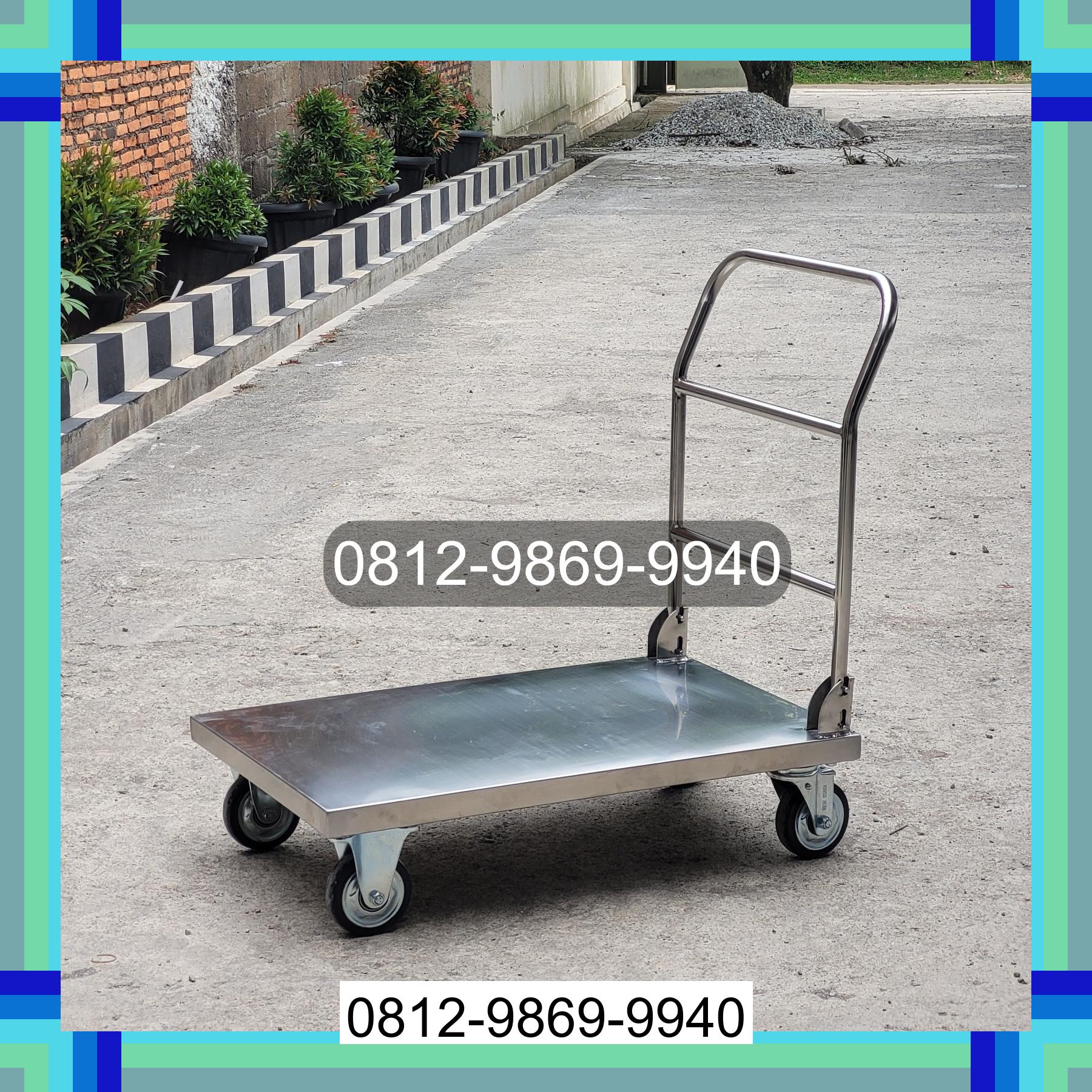 0812-9869-9940 Terbaik, Jual Handtruck Hand Truck 500 kgg & 300 kg | Troli Barang | Troli lipat | Troli angkut Padangsidimpuan Angkola Julu