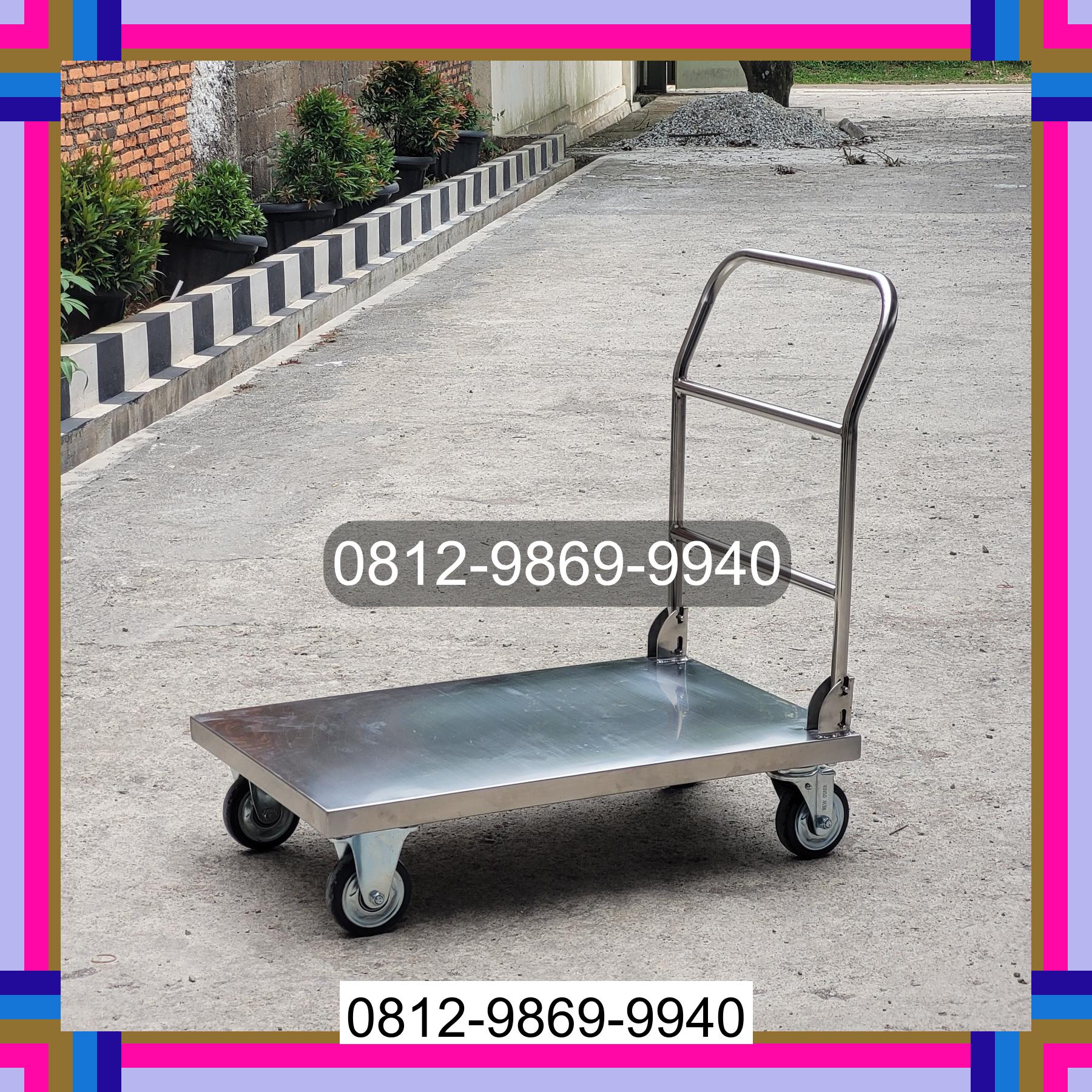 0812-9869-9940 Terbaik, Jual Handtruck Hand Truck 500 kgg & 300 kg | Troli Barang | Troli lipat | Troli angkut Pagar Gunung